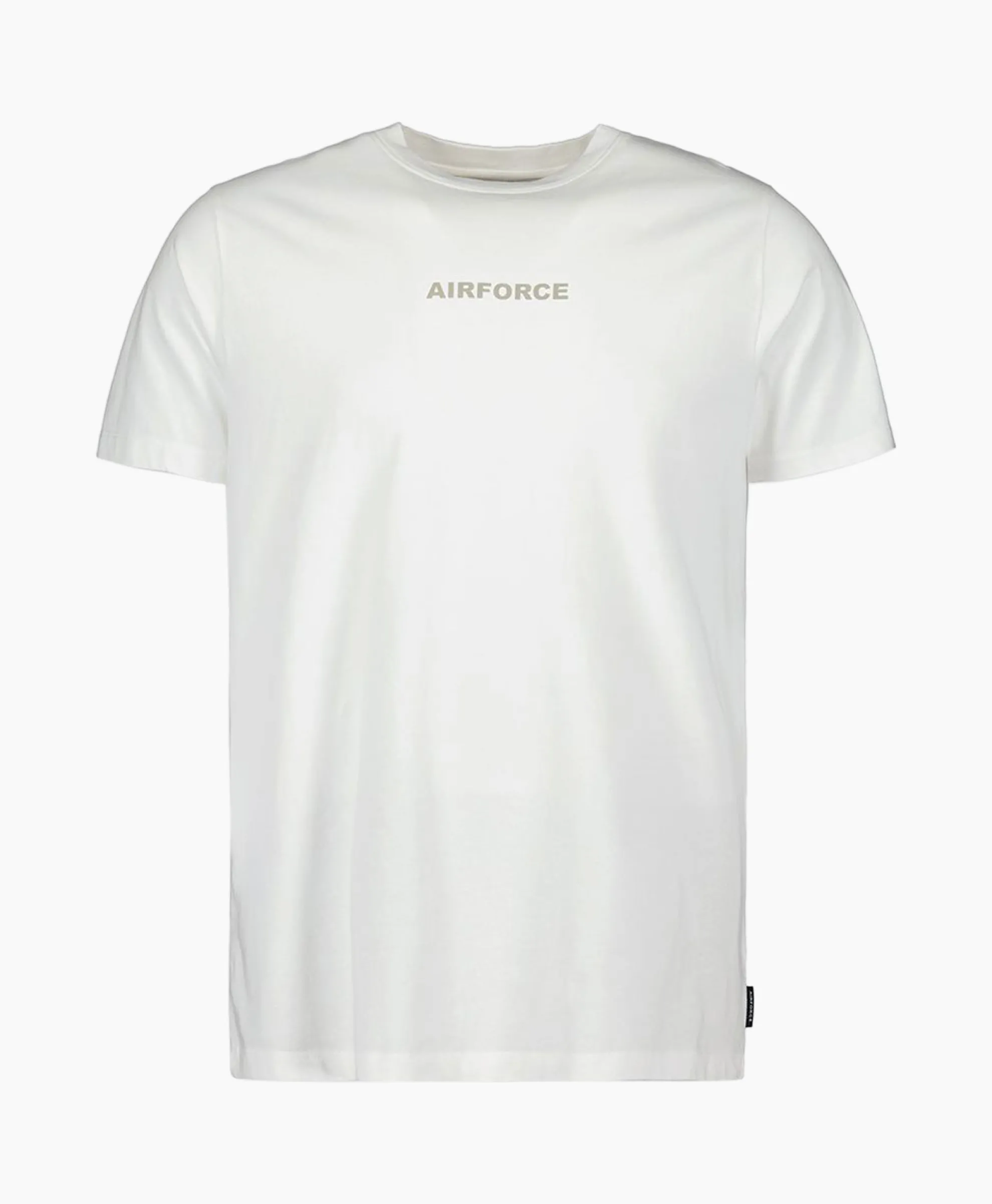 Airforce T-Shirt Wording/Logo Wit