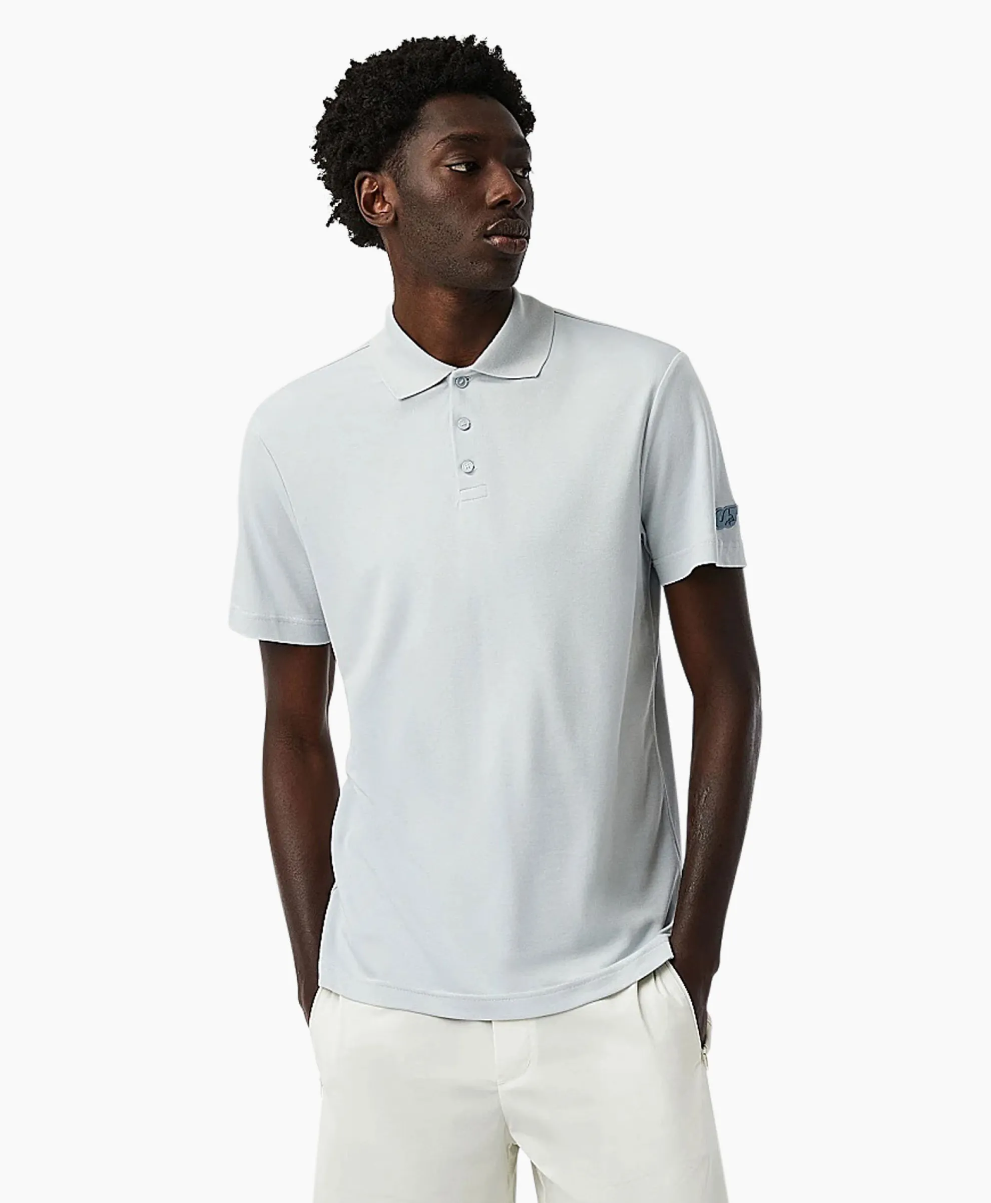 Alpha Tauri Polo Japin Licht Blauw