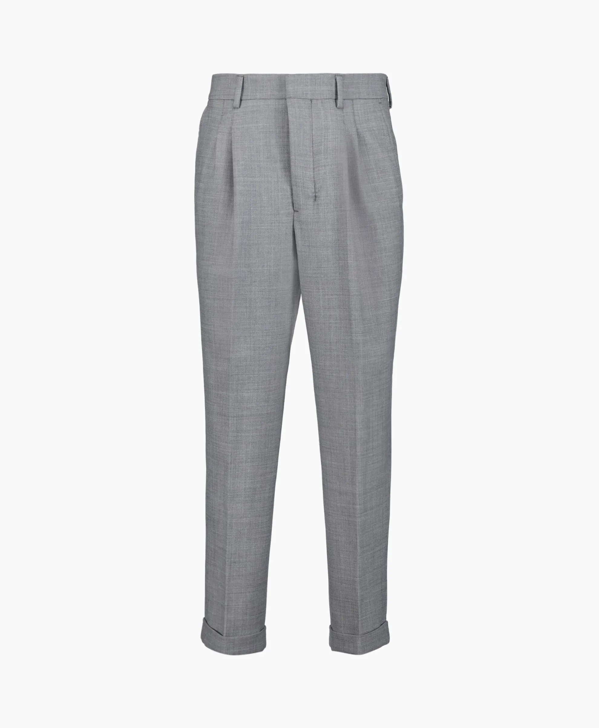 Ami Paris Broek Carott Fit Antraciet