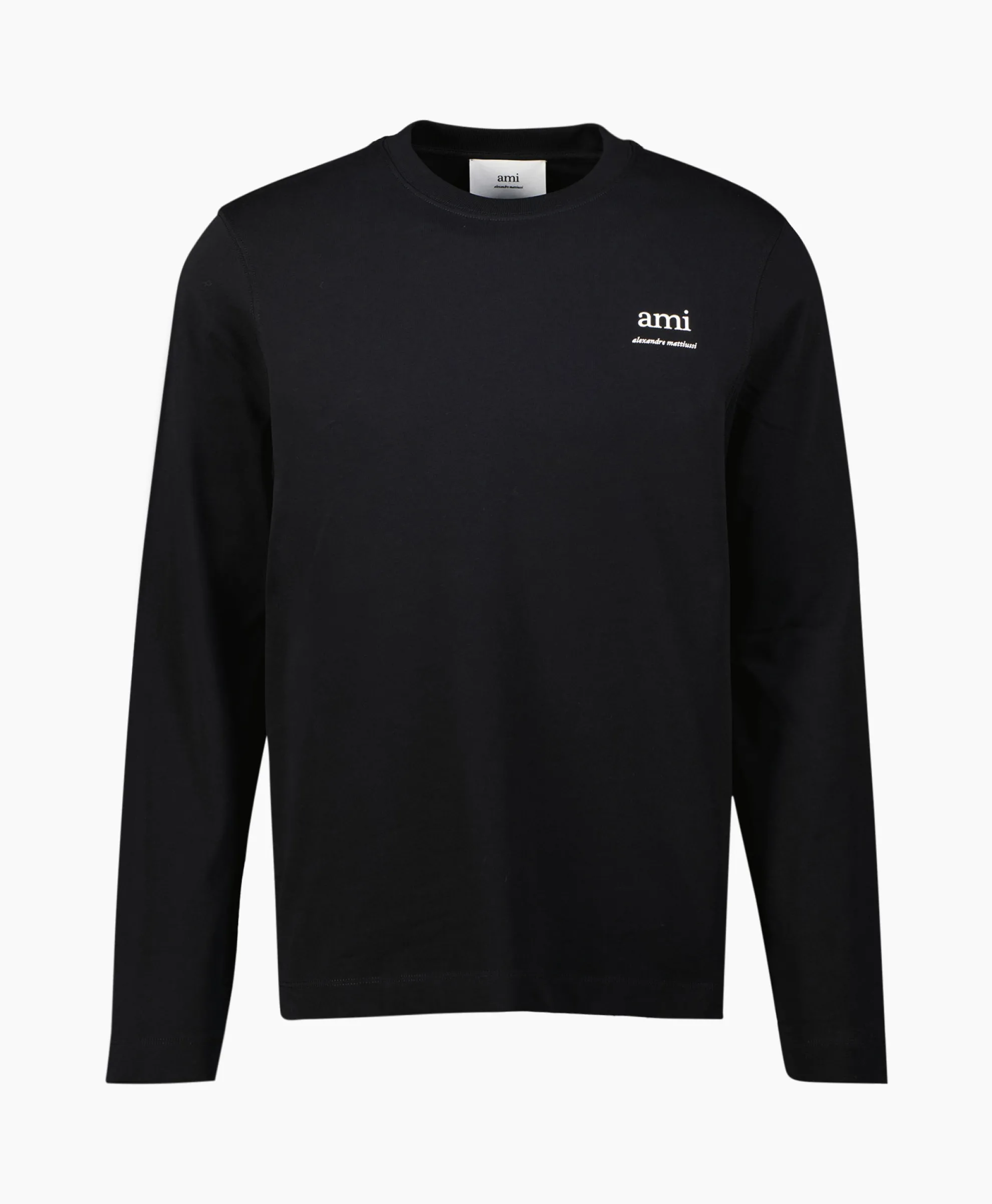 Ami Paris T-Shirt Ami Am Zwart