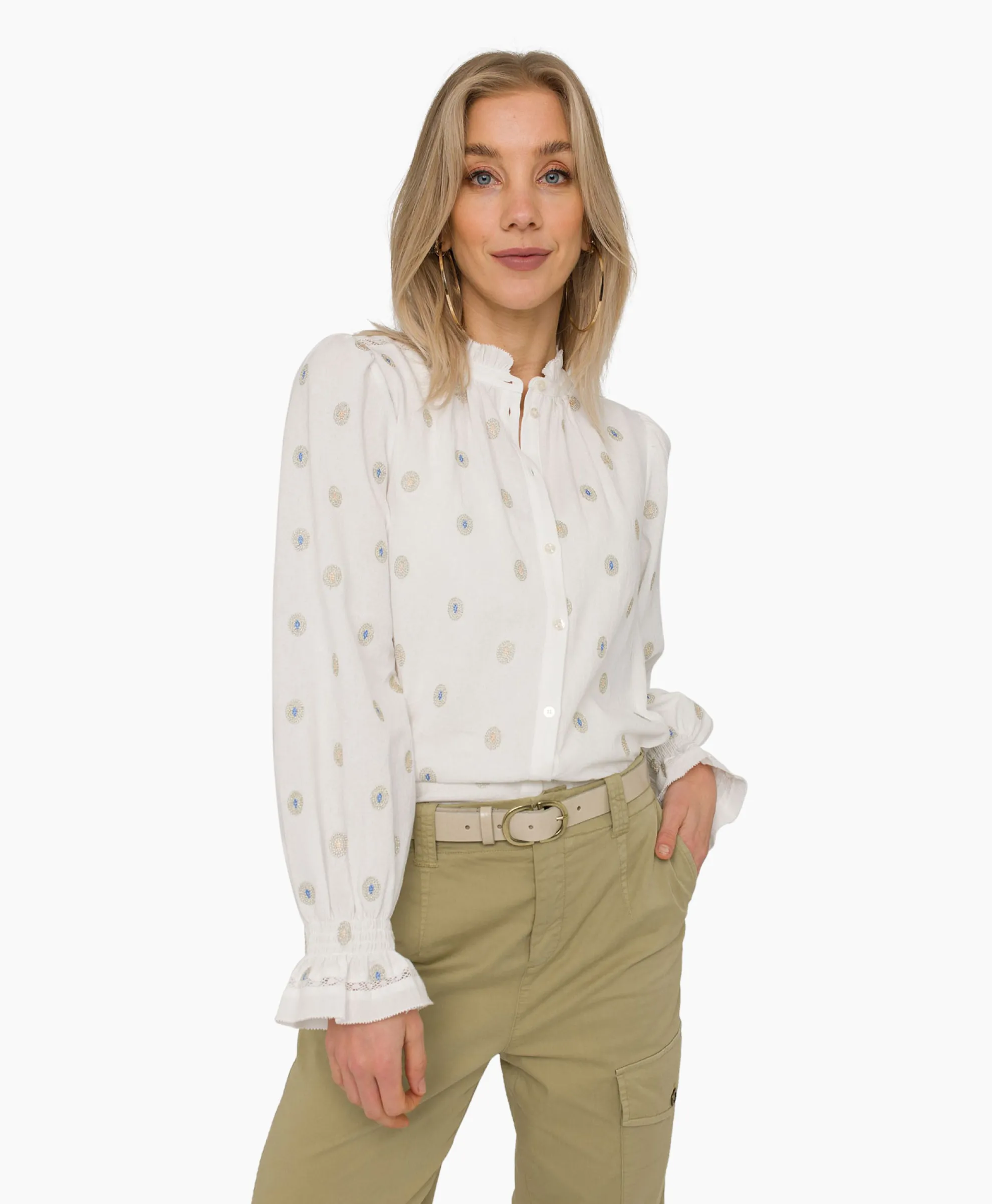 Anna Van Toor Blouse 17A05-03172B-1 Off White