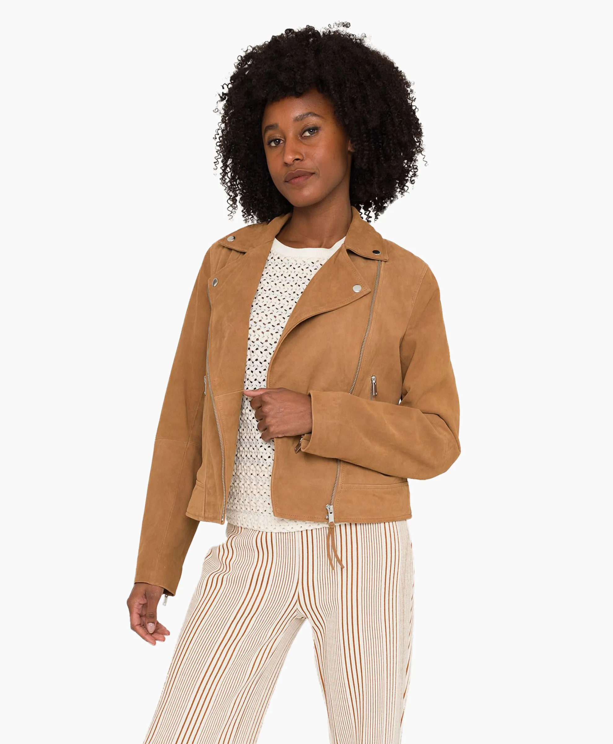 Anna Van Toor Gilet 12A01-02669 Bruin