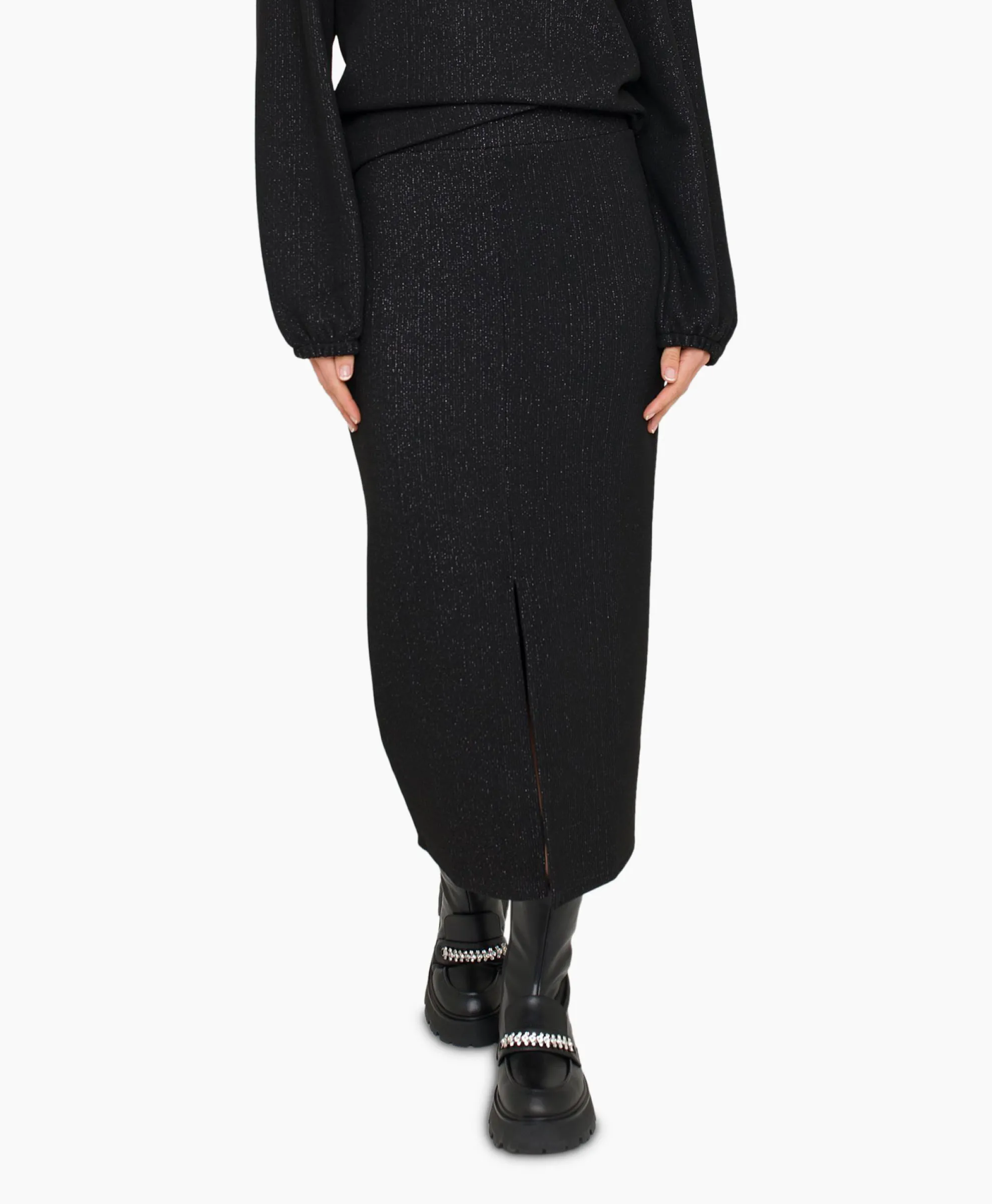 Anna Van Toor Rok 43A03-02651 Zwart