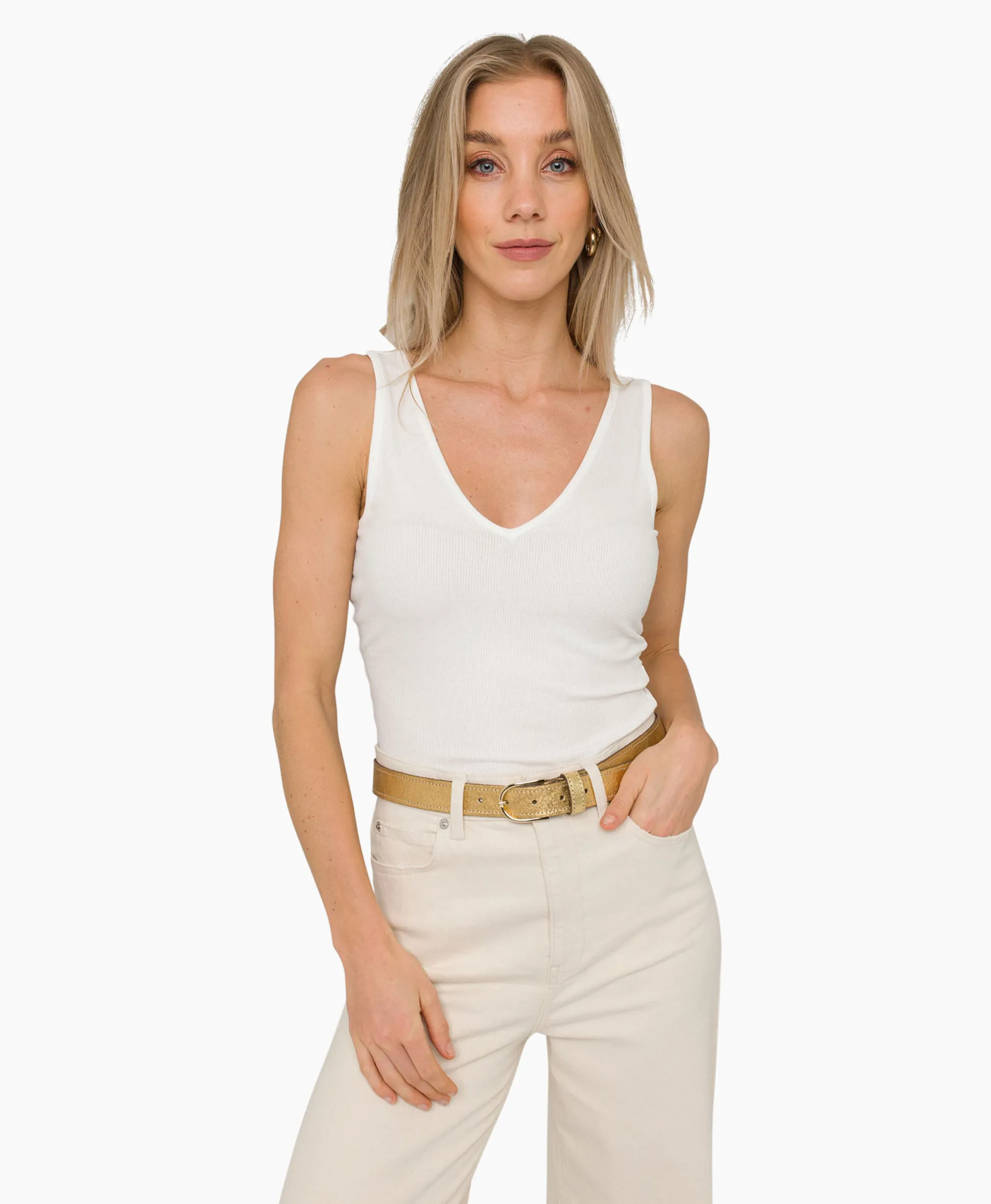 Anna Van Toor T-Shirt 08A04-03660 Off White