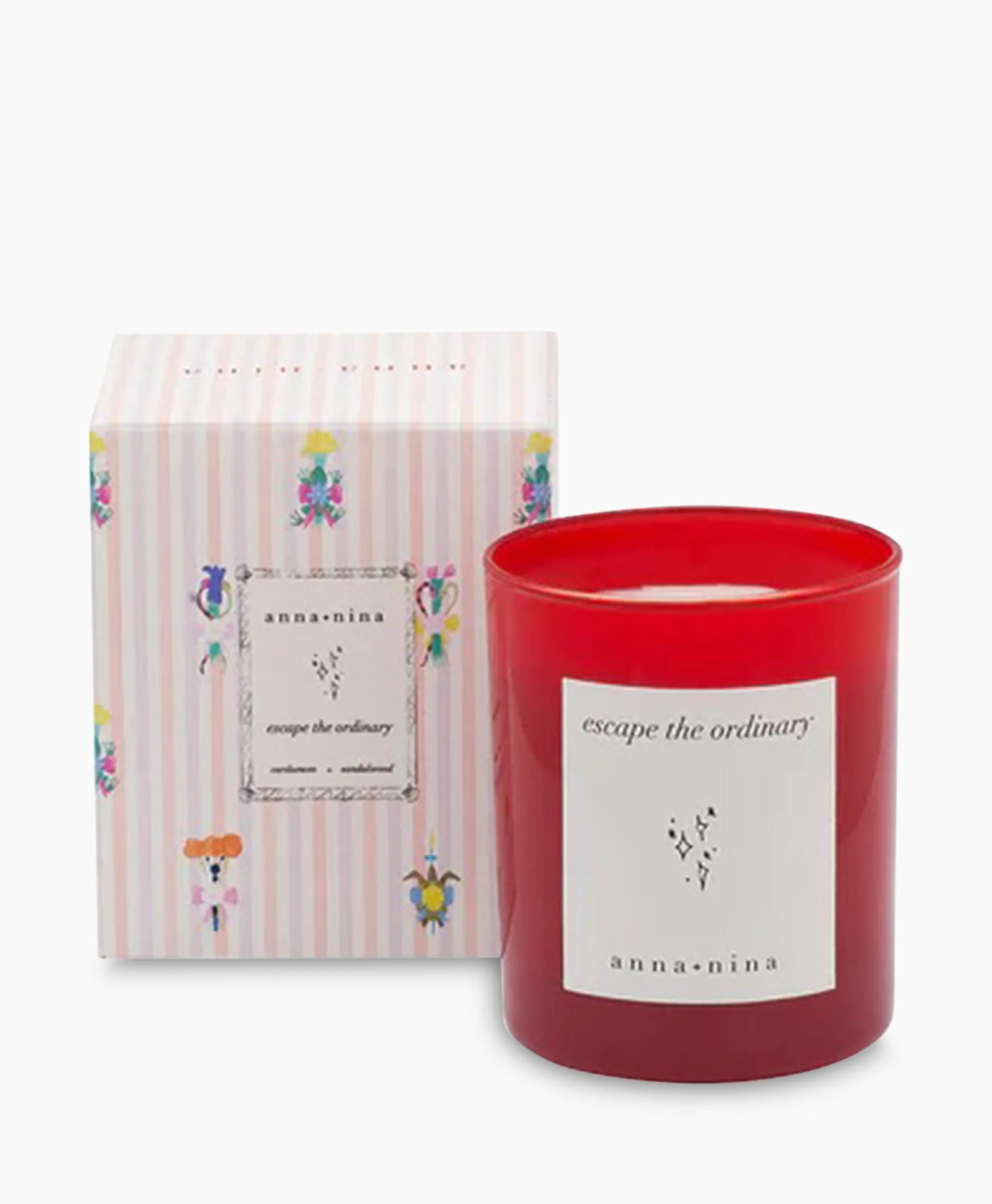Anna+Nina Kaars Escape The Ordinary Scented Candle Rood