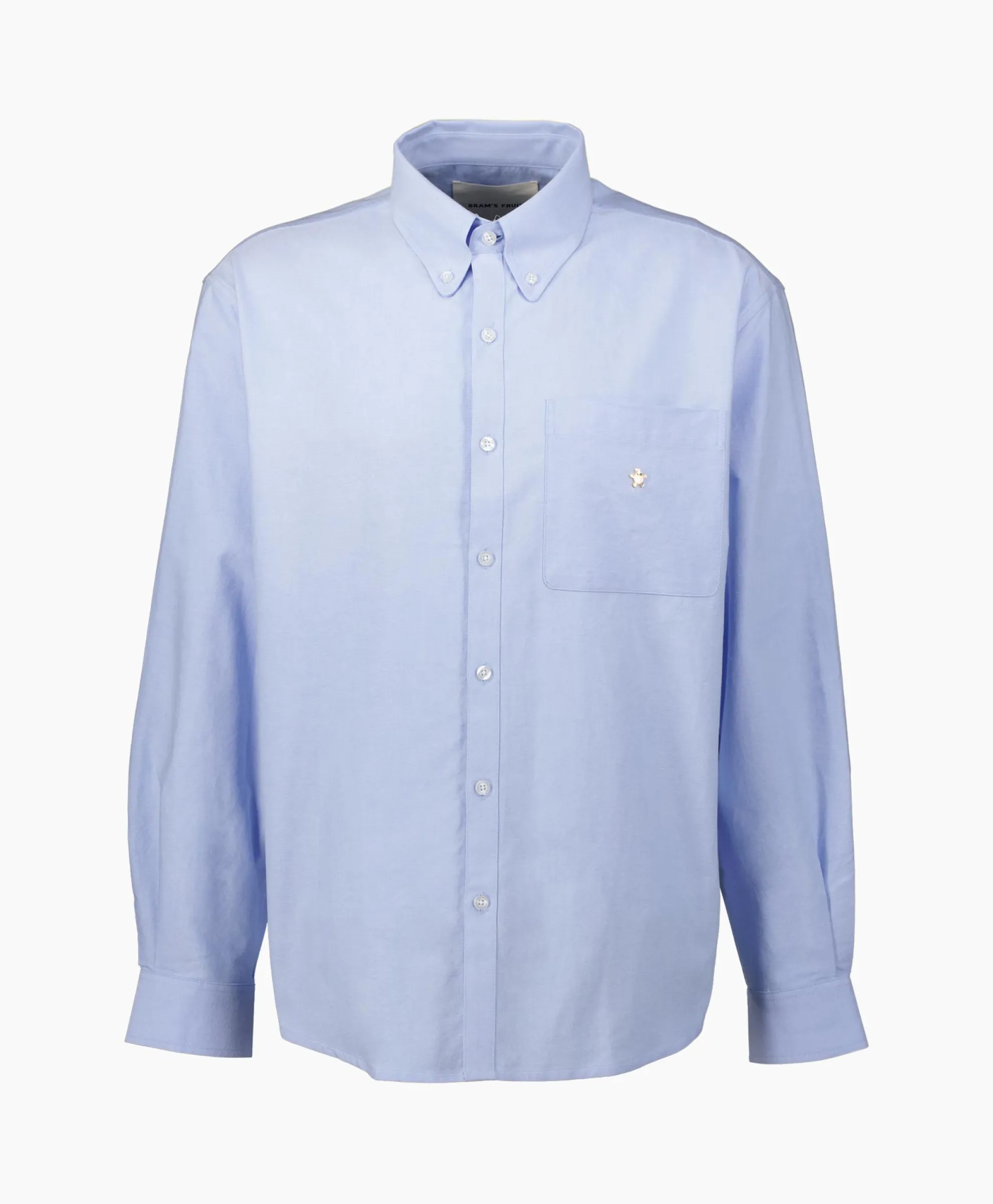 Bram's Fruit Overhemd Oxford Shirt Blauw