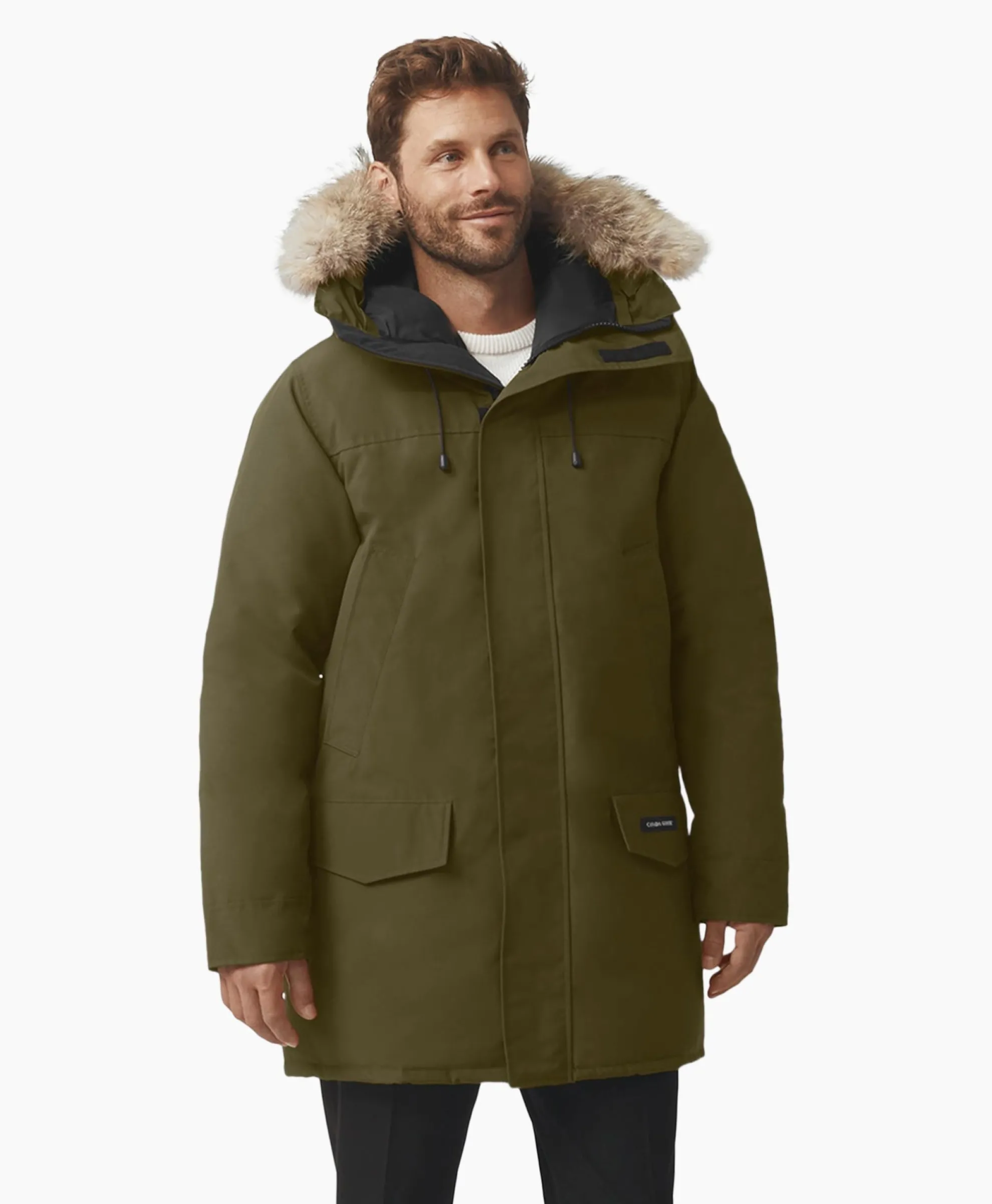 Canada Goose Gewatteerde Jas Langford Parka Donker Groen