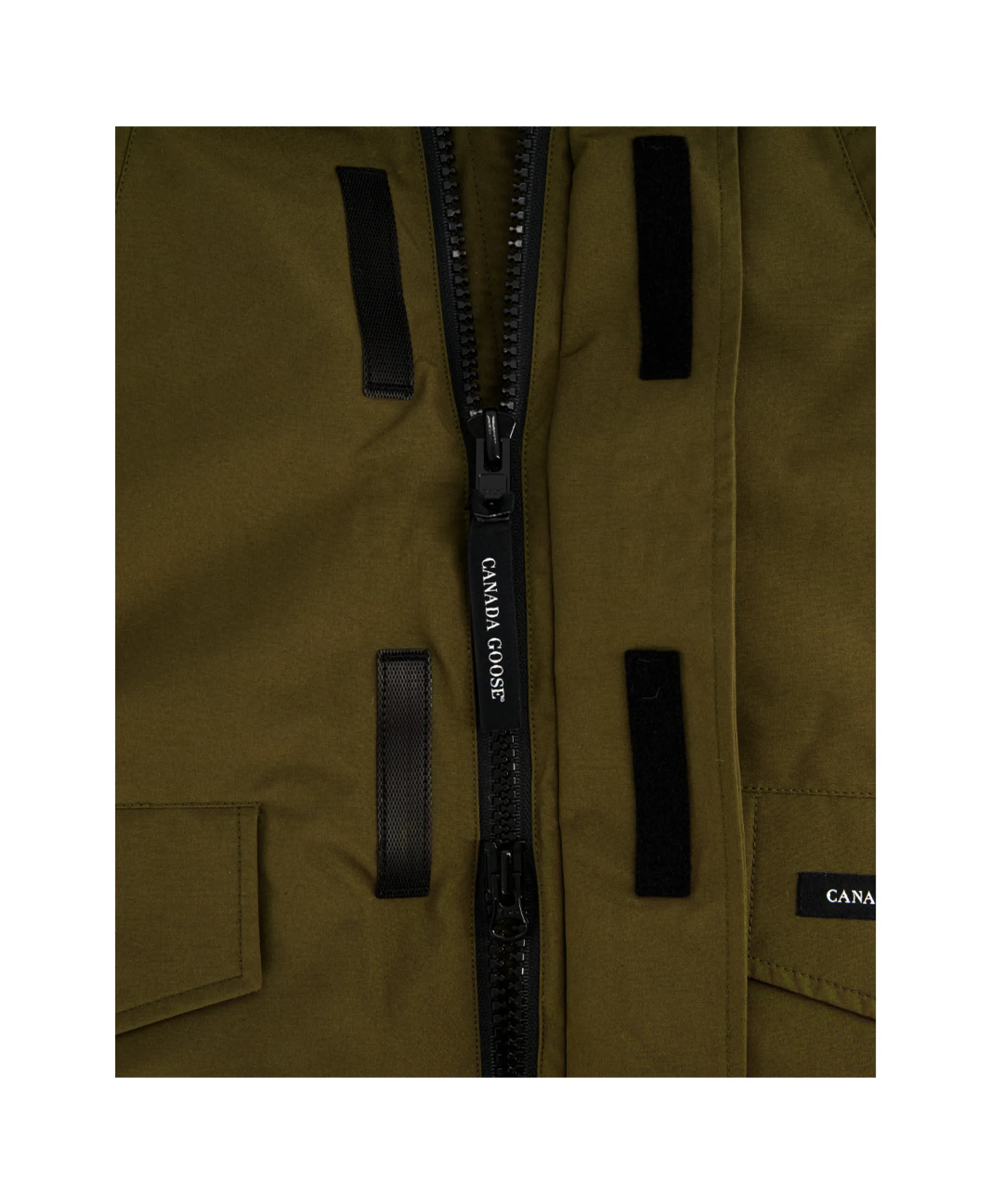 Canada Goose Gewatteerde Jas Langford Parka Donker Groen