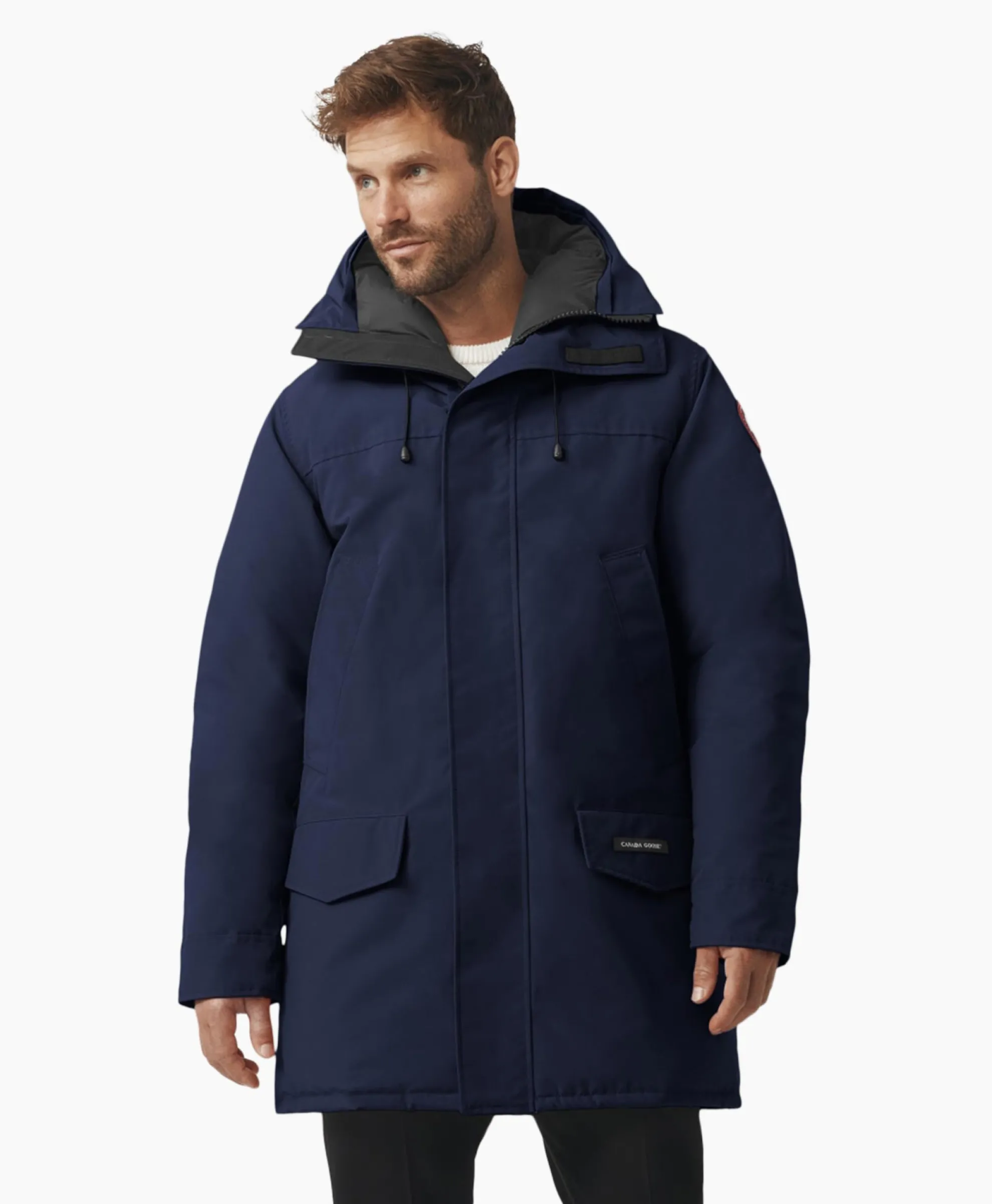 Canada Goose Gewatteerde Jas Langford Parka Blauw