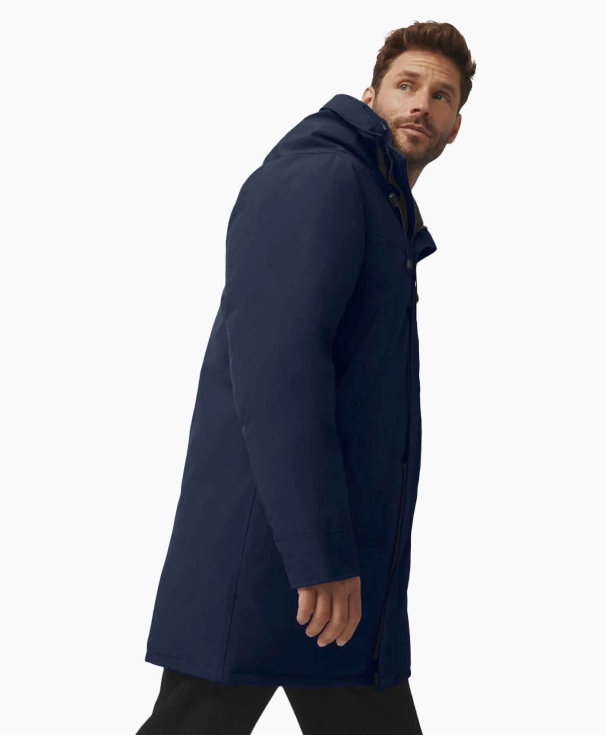 Canada Goose Gewatteerde Jas Langford Parka Blauw