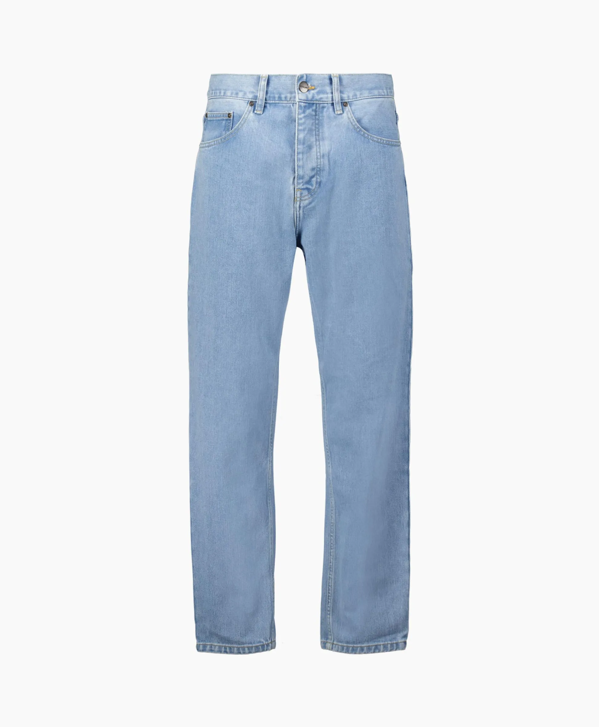 Carhartt Wip Broek Newel Blauw