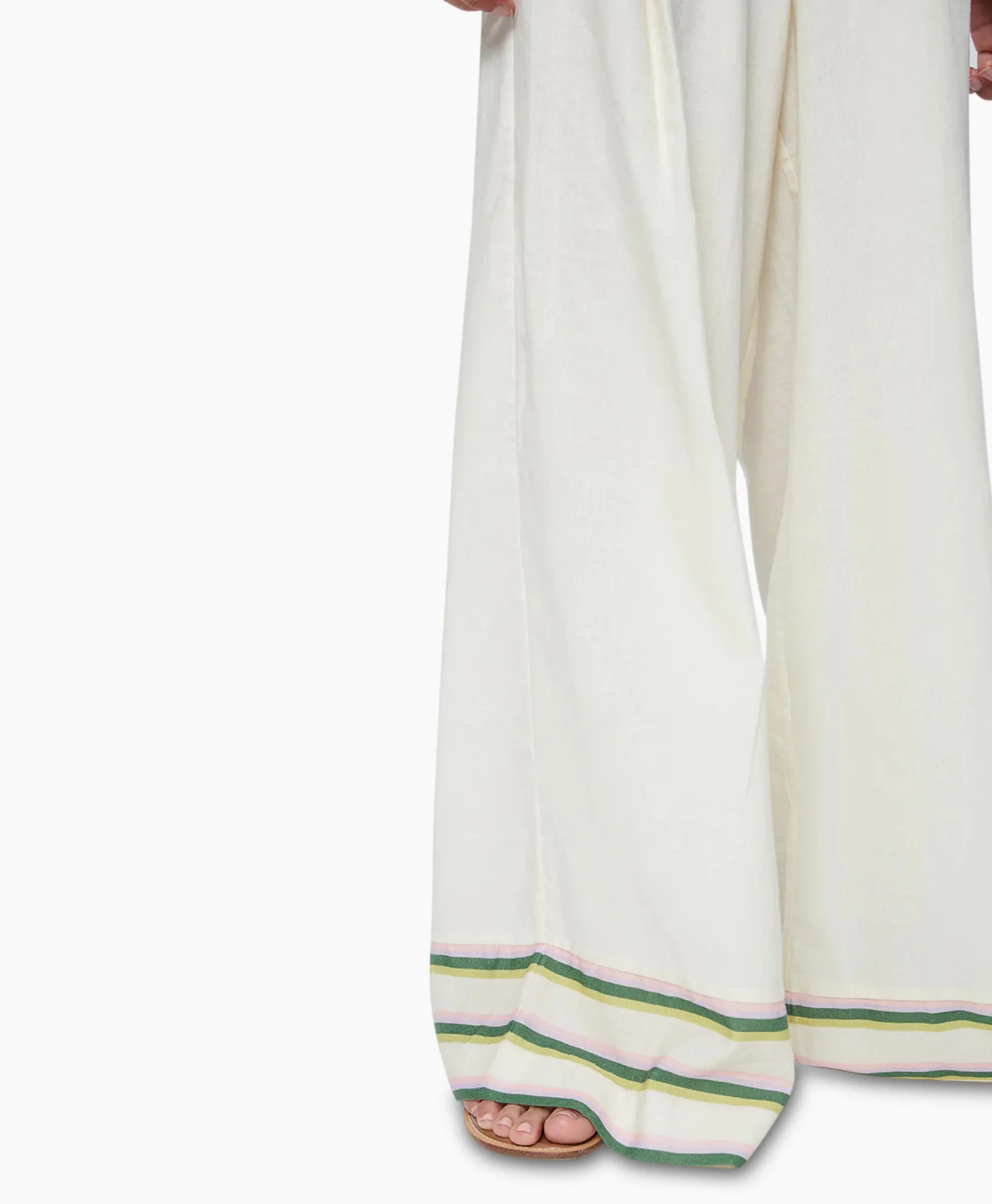 Chufy Pantalon Okra Ecru