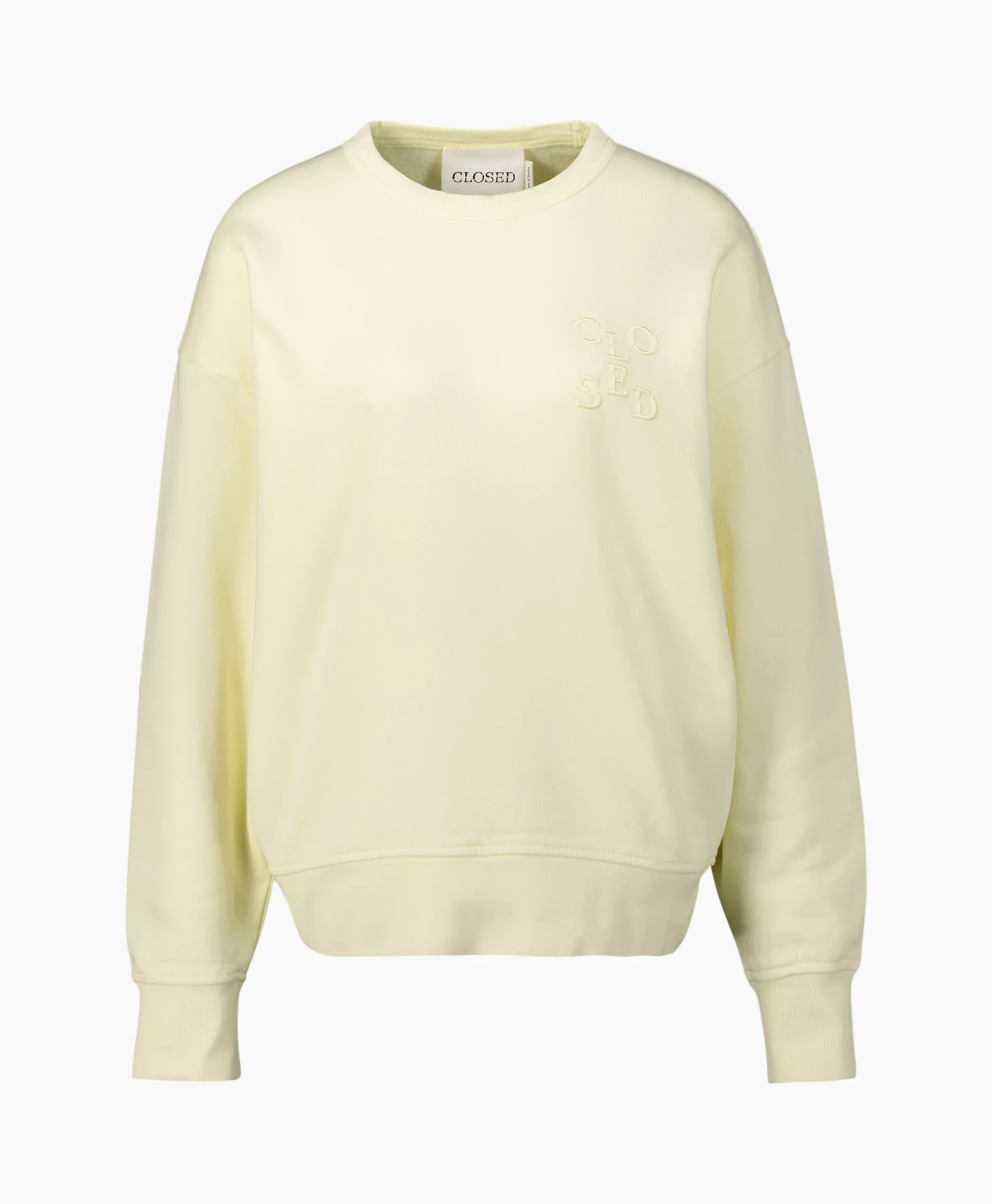 Closed Pullover Basic Zand