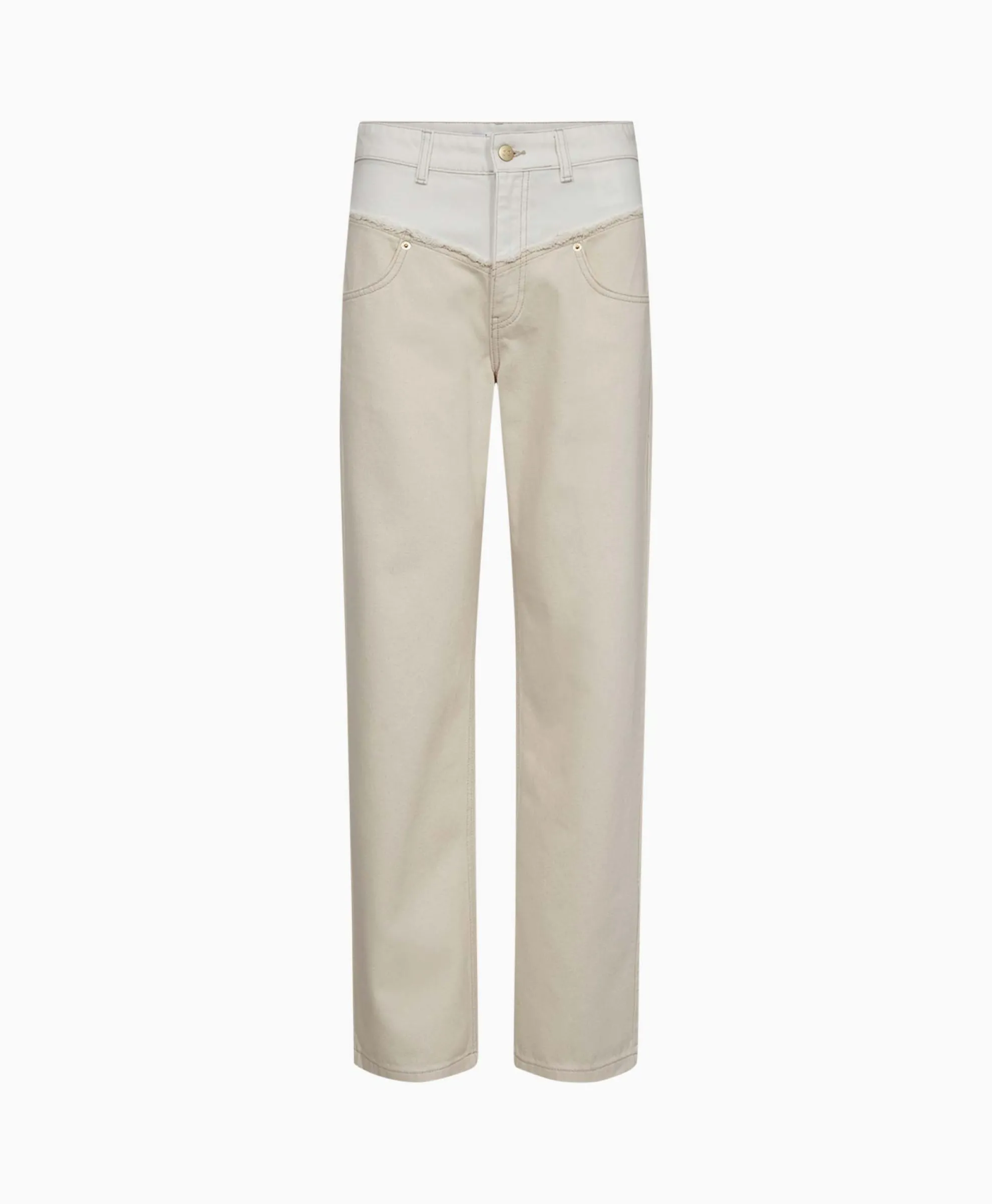 Co'Couture Jeans Flash Long Blockoff White