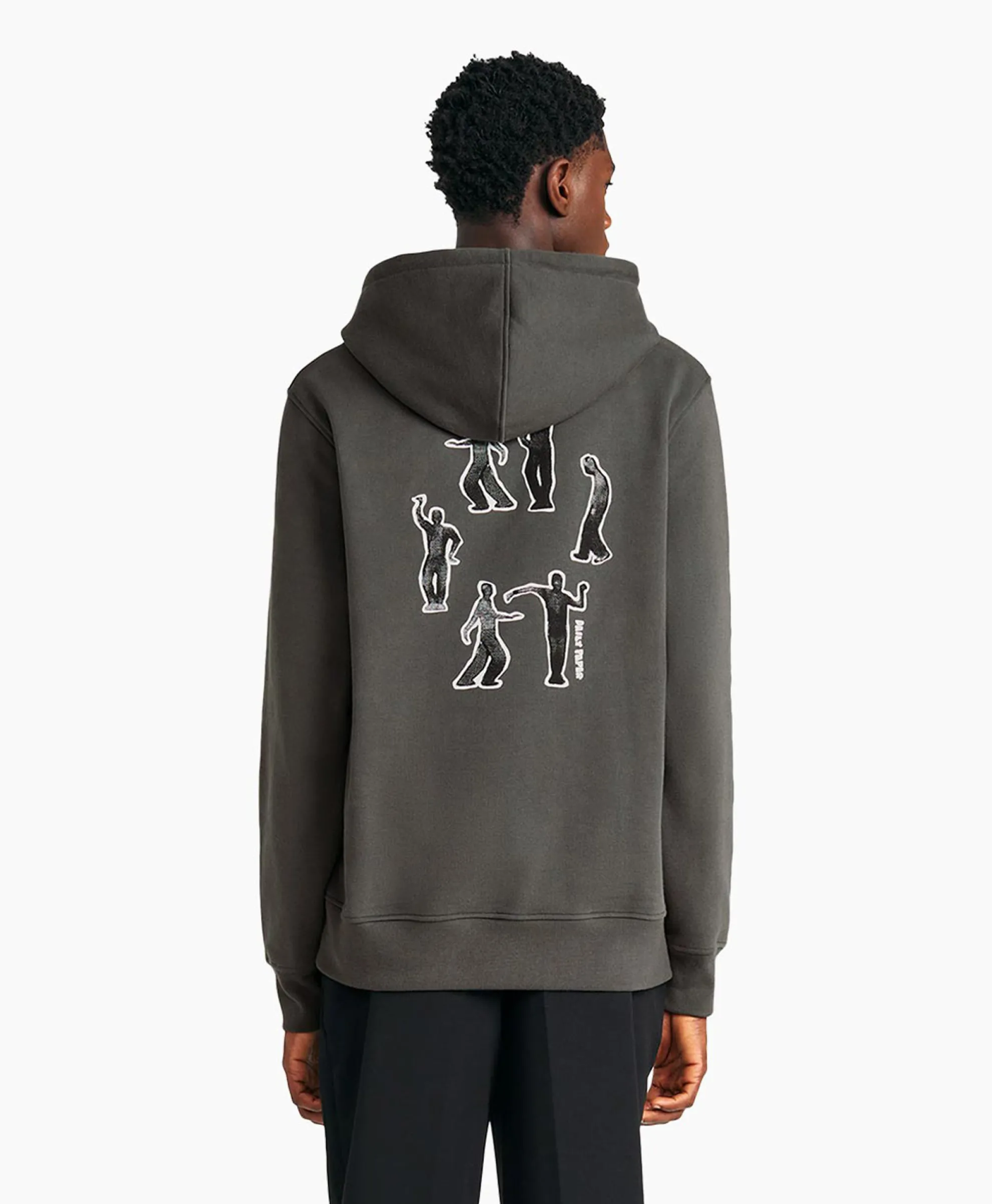 Daily Paper Hoodie Halim Donker Grijs