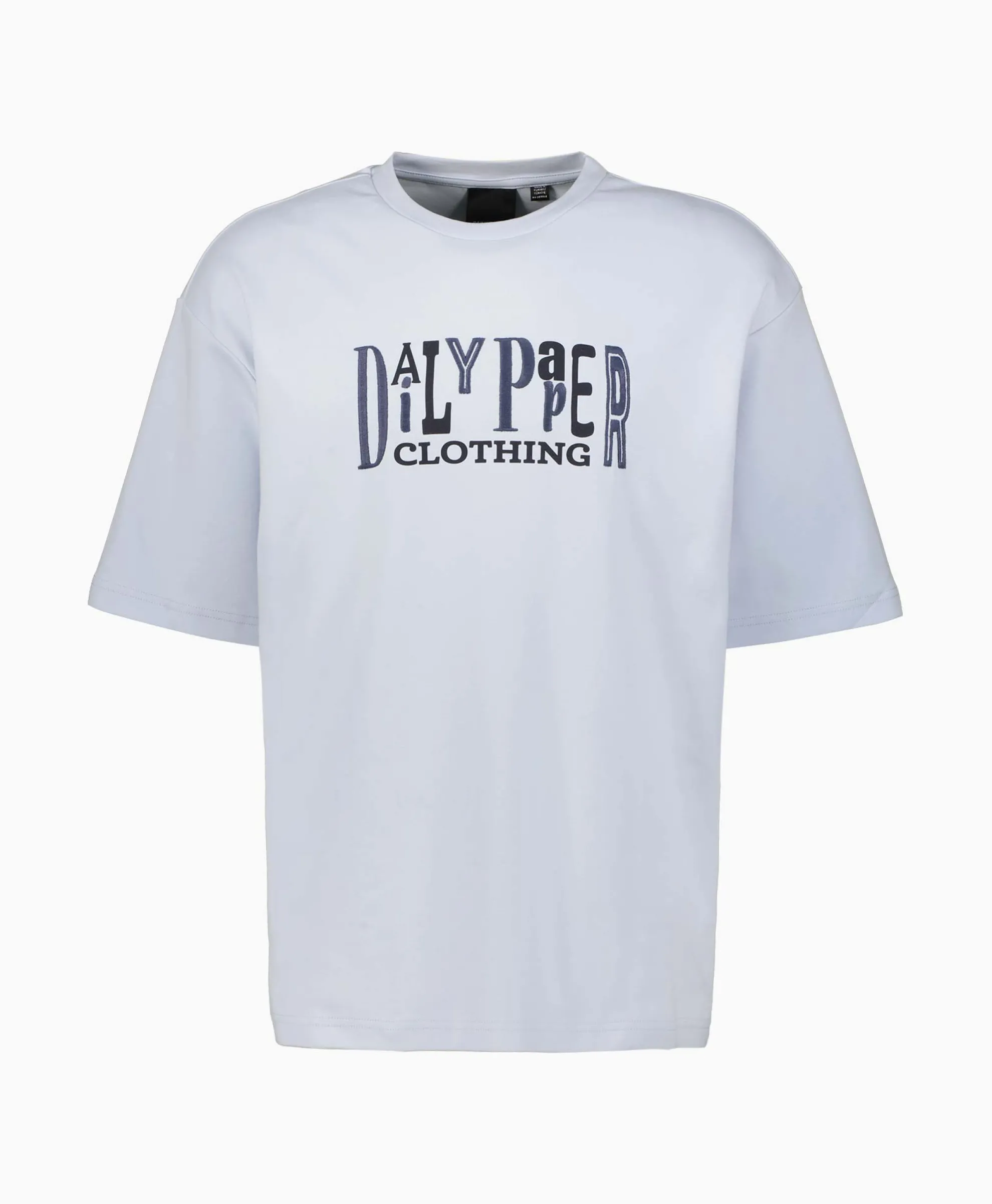 Daily Paper T-Shirt Korte Mouw United Licht Blauw