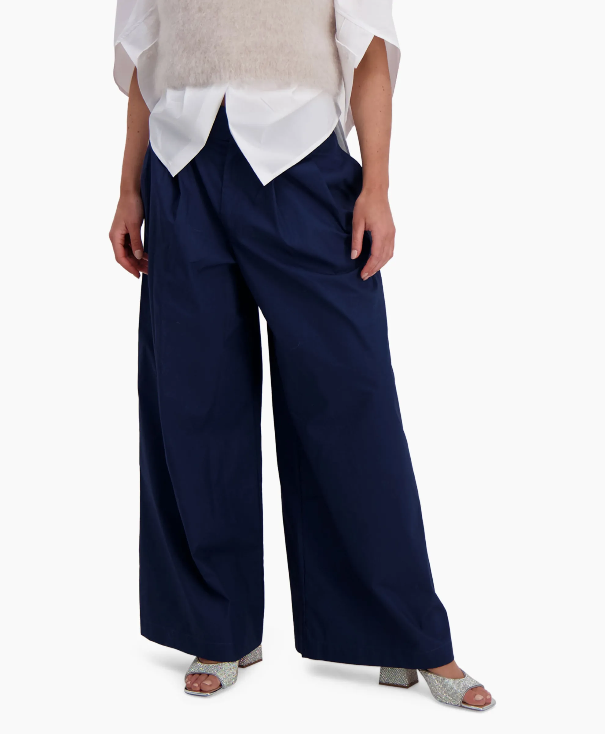 D'Arc Pantalon Belluno Blauw