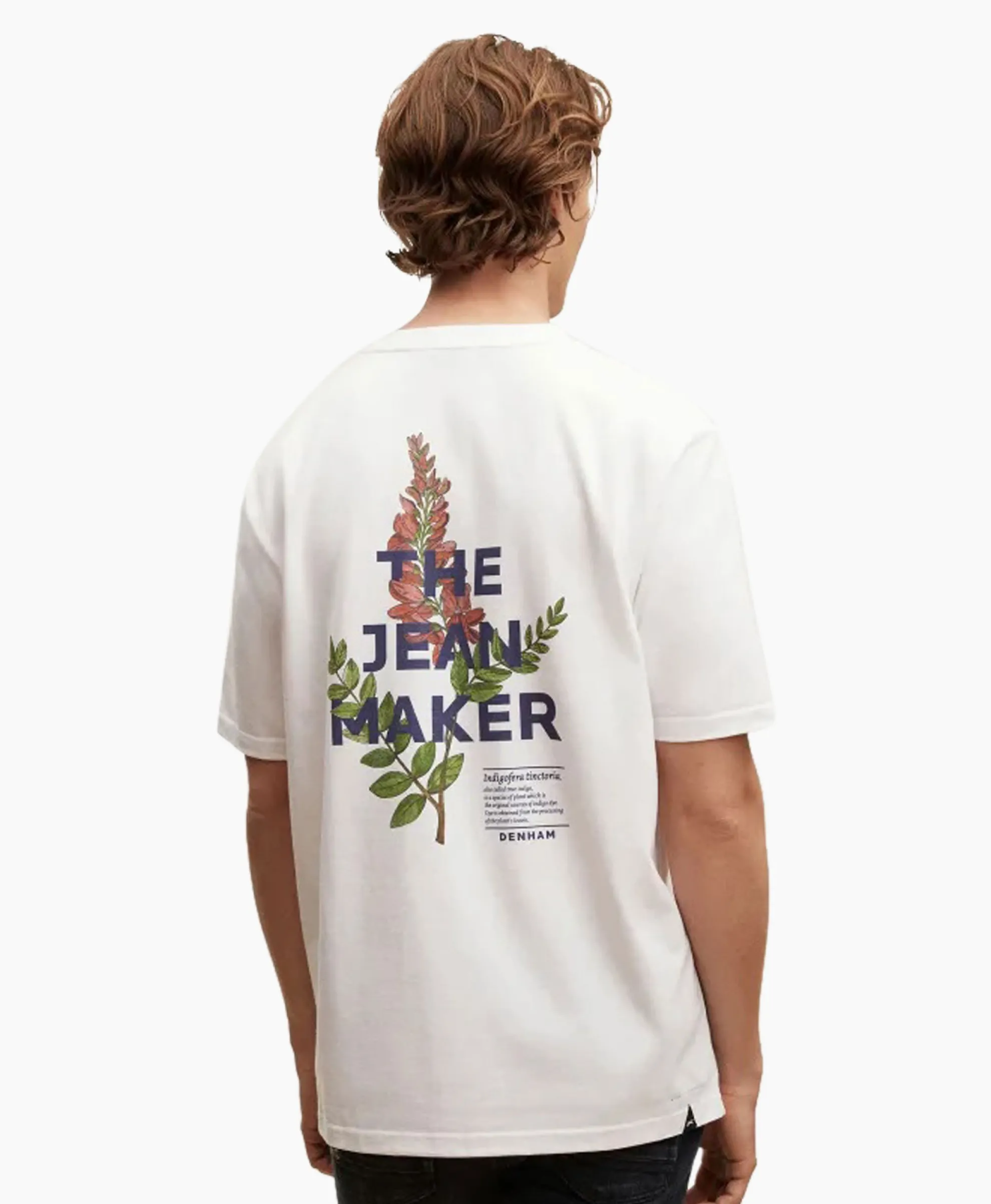 Denham Pullover Aqua Indigo Relax Tee Hcj Wit