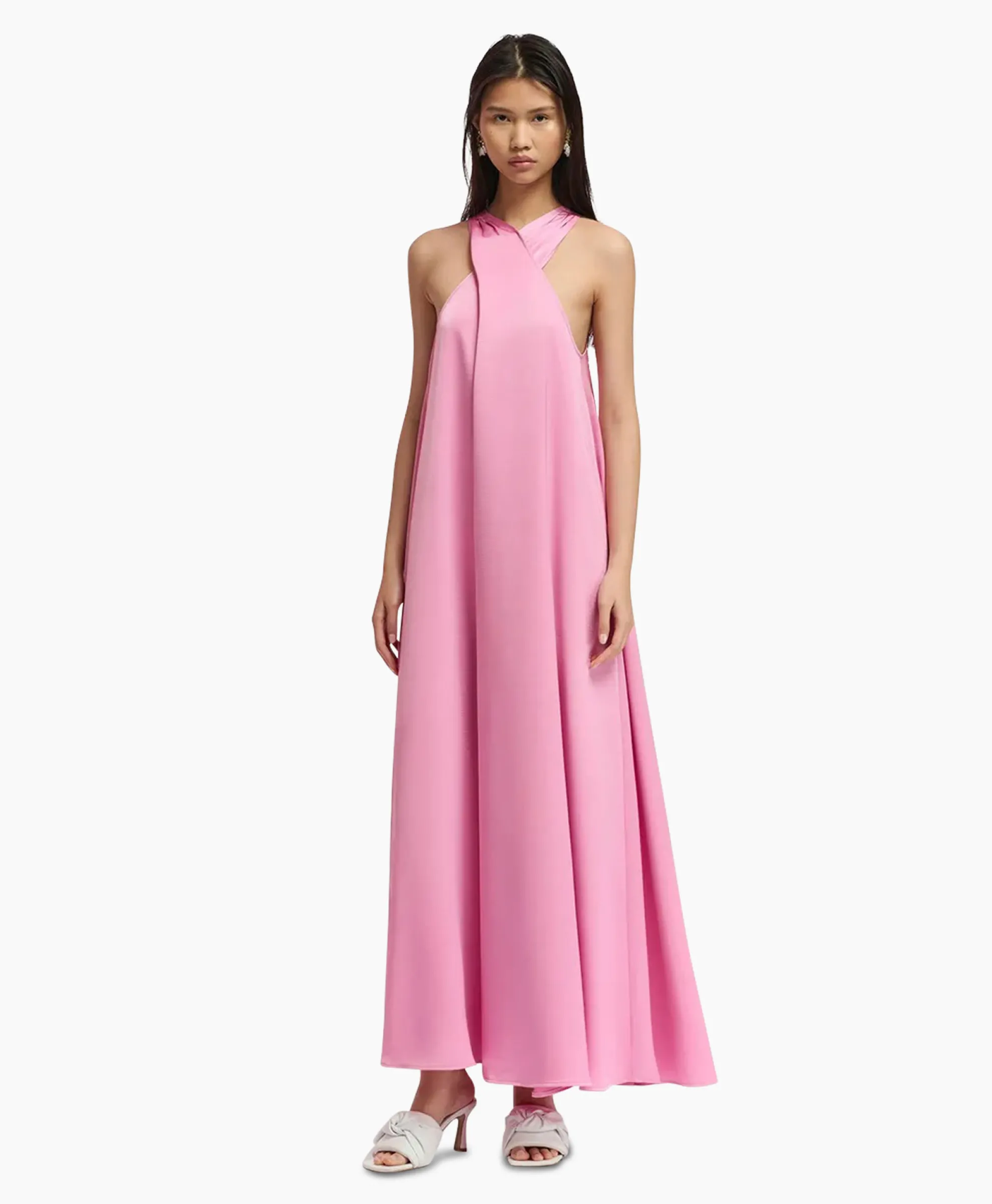 Essentiel Antwerp Maxi Jurk Finch Roze