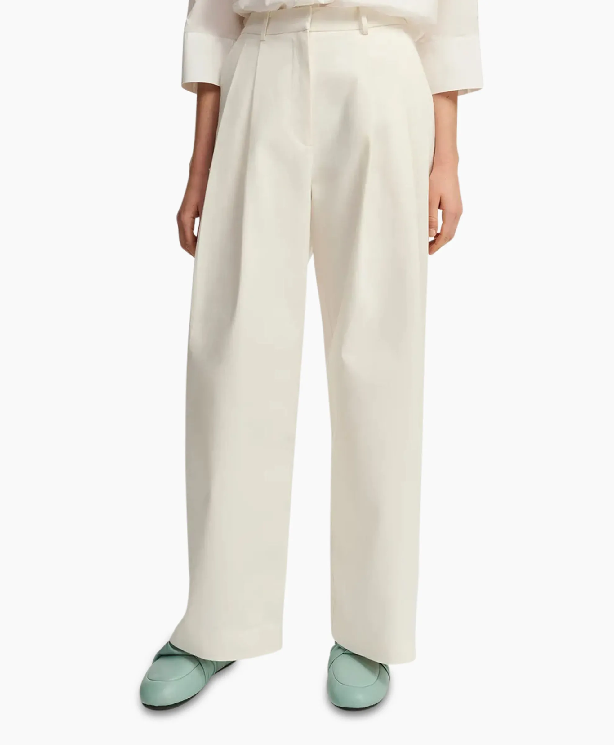 Essentiel Antwerp Broek Furlong Off White