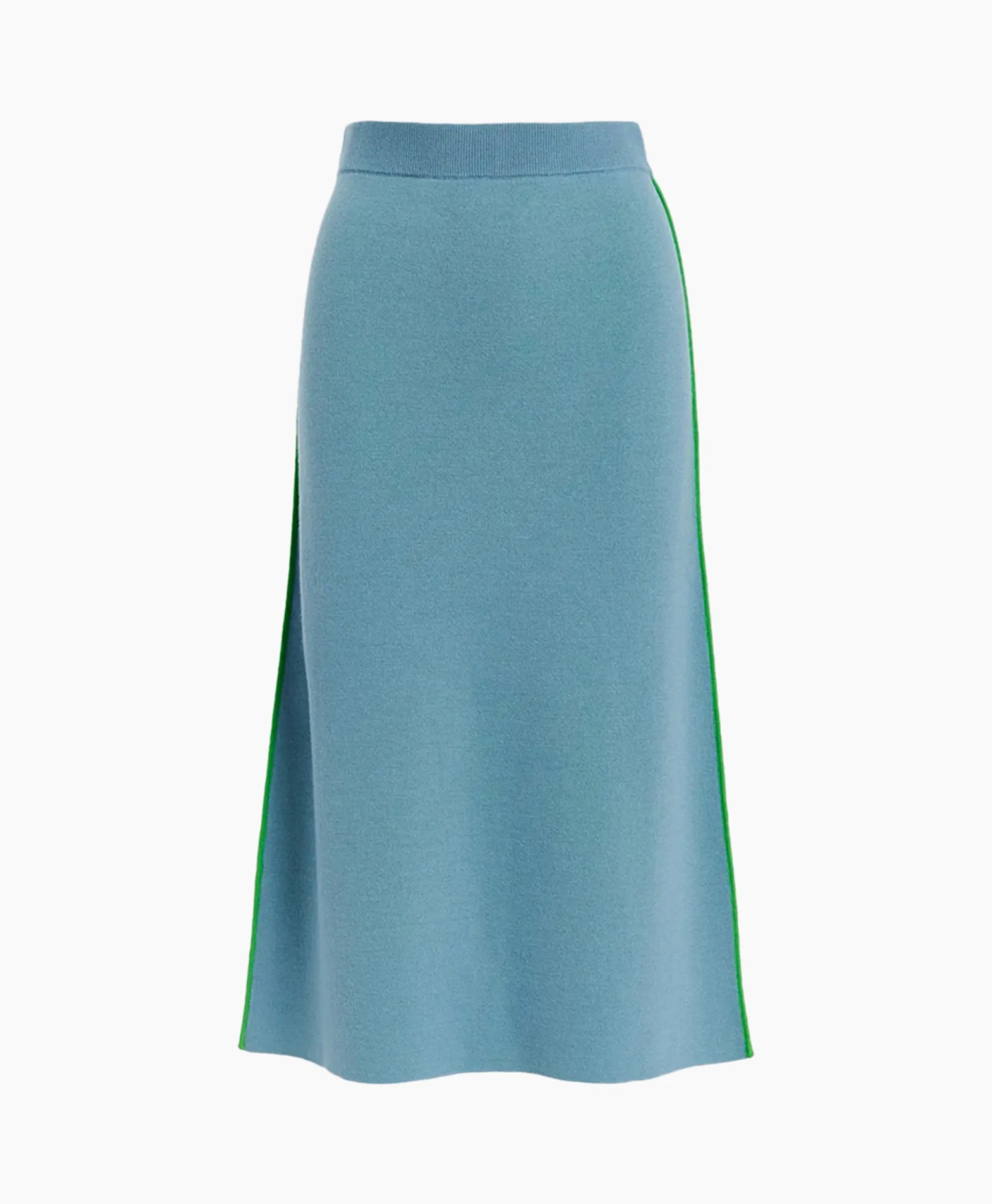 Essentiel Antwerp Midi Rok Folder Blauw