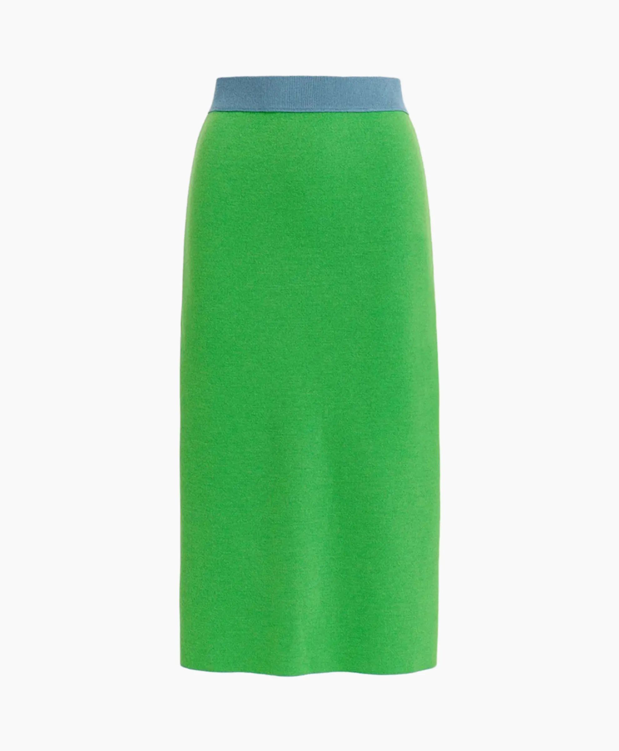 Essentiel Antwerp Midi Rok Folder Blauw