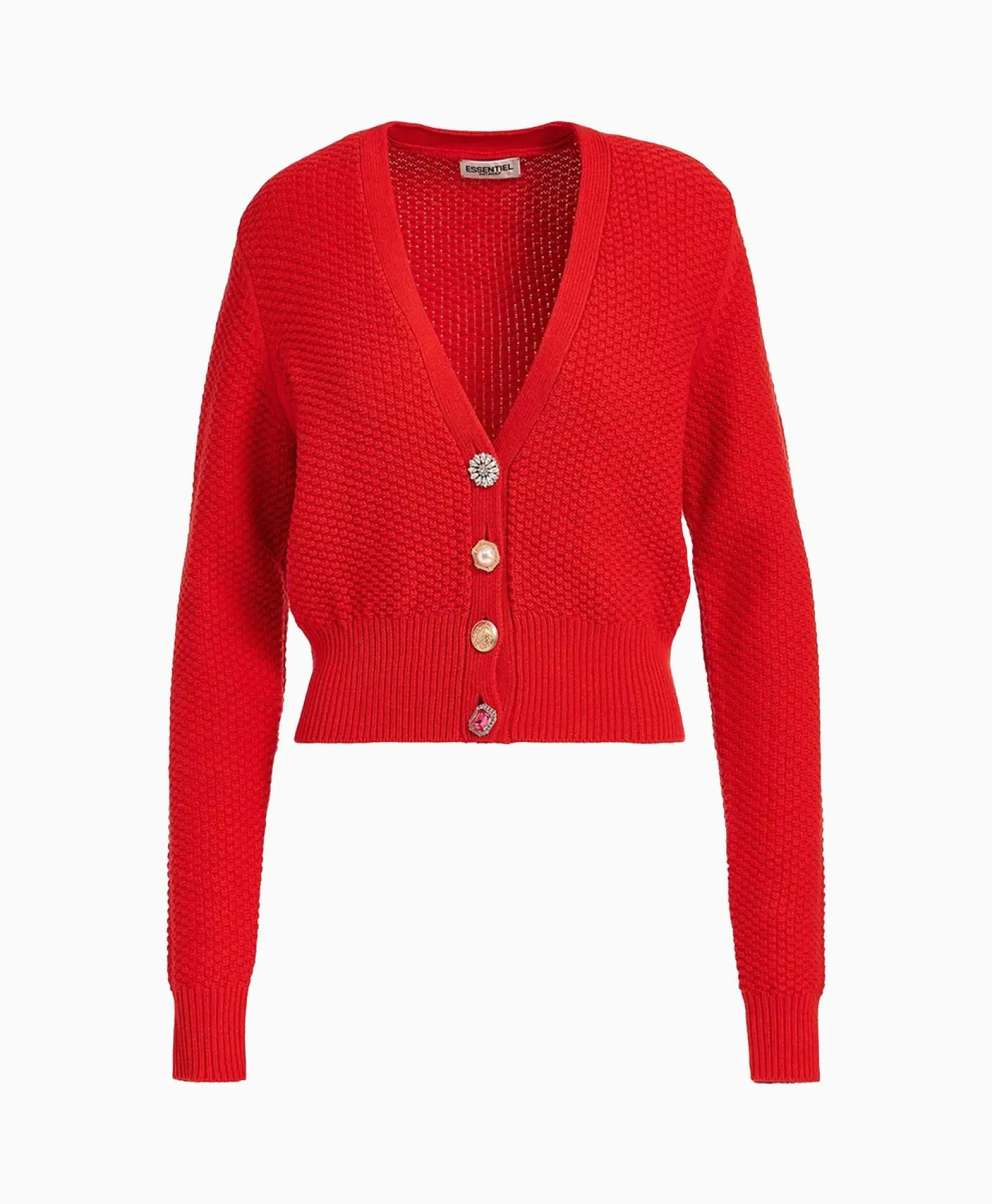 Essentiel Antwerp Vest Farah Midden Rood