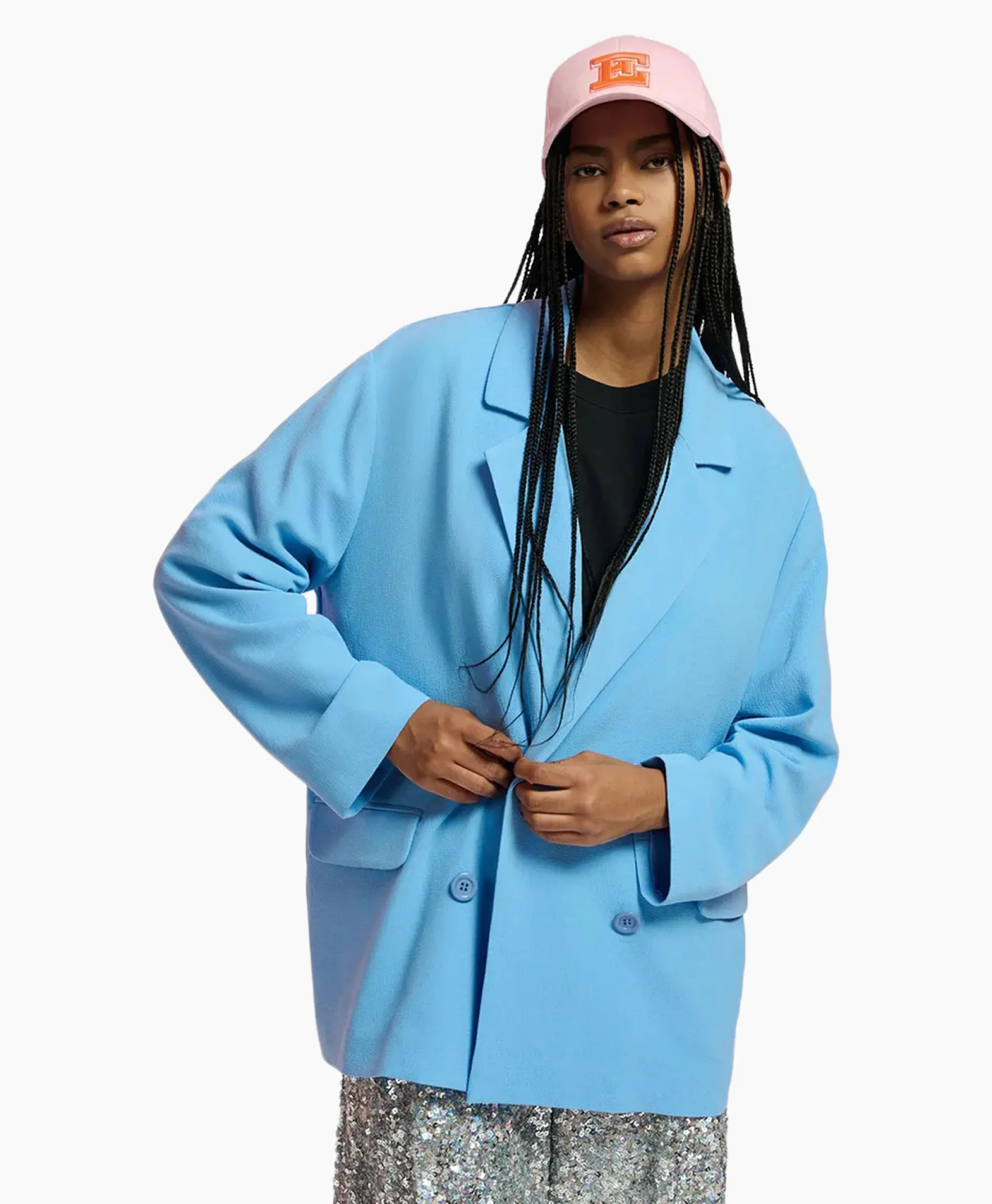 Essentiel Antwerp Blazer Falloutboy Blauw