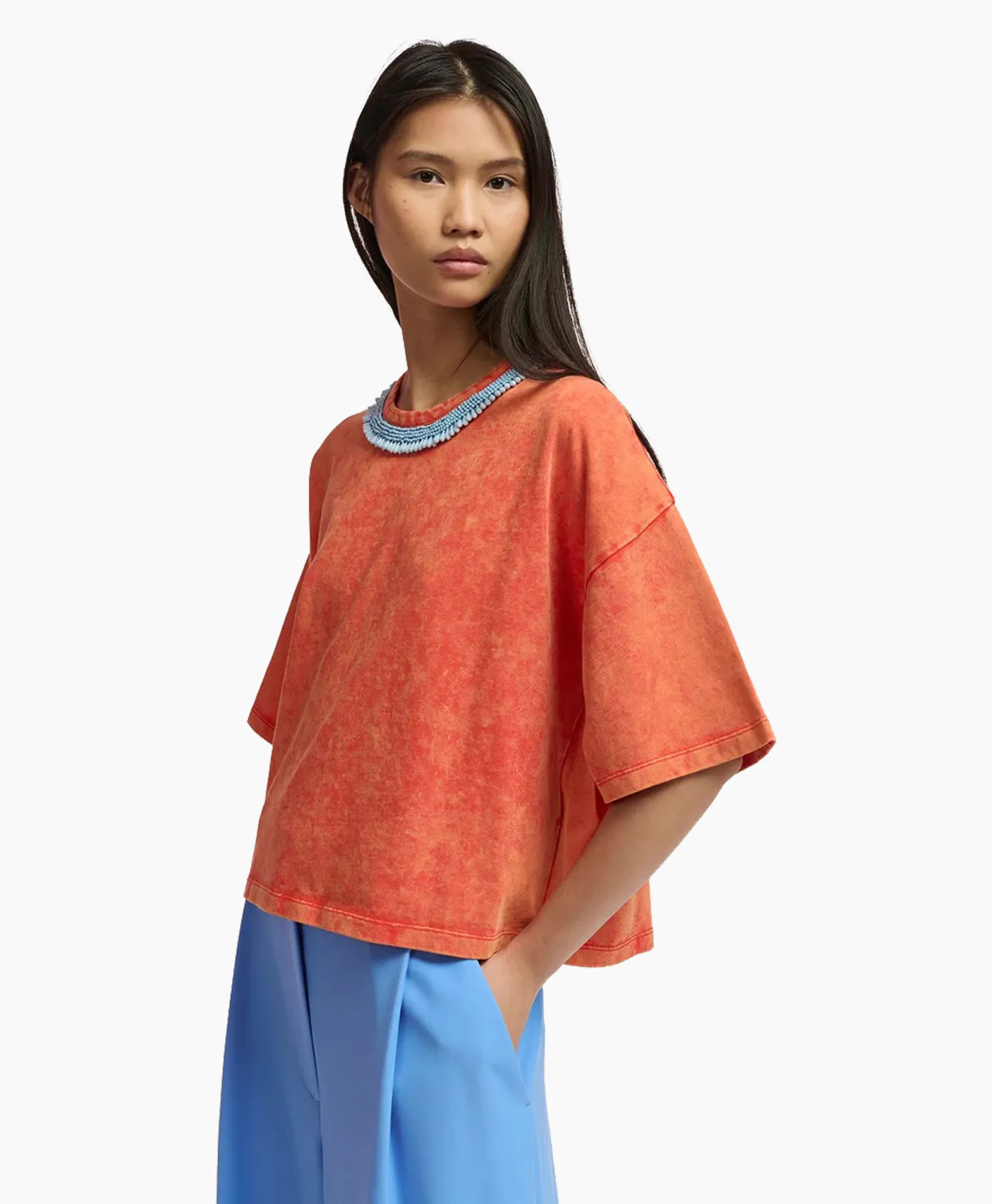 Essentiel Antwerp T-Shirt Forte Rood