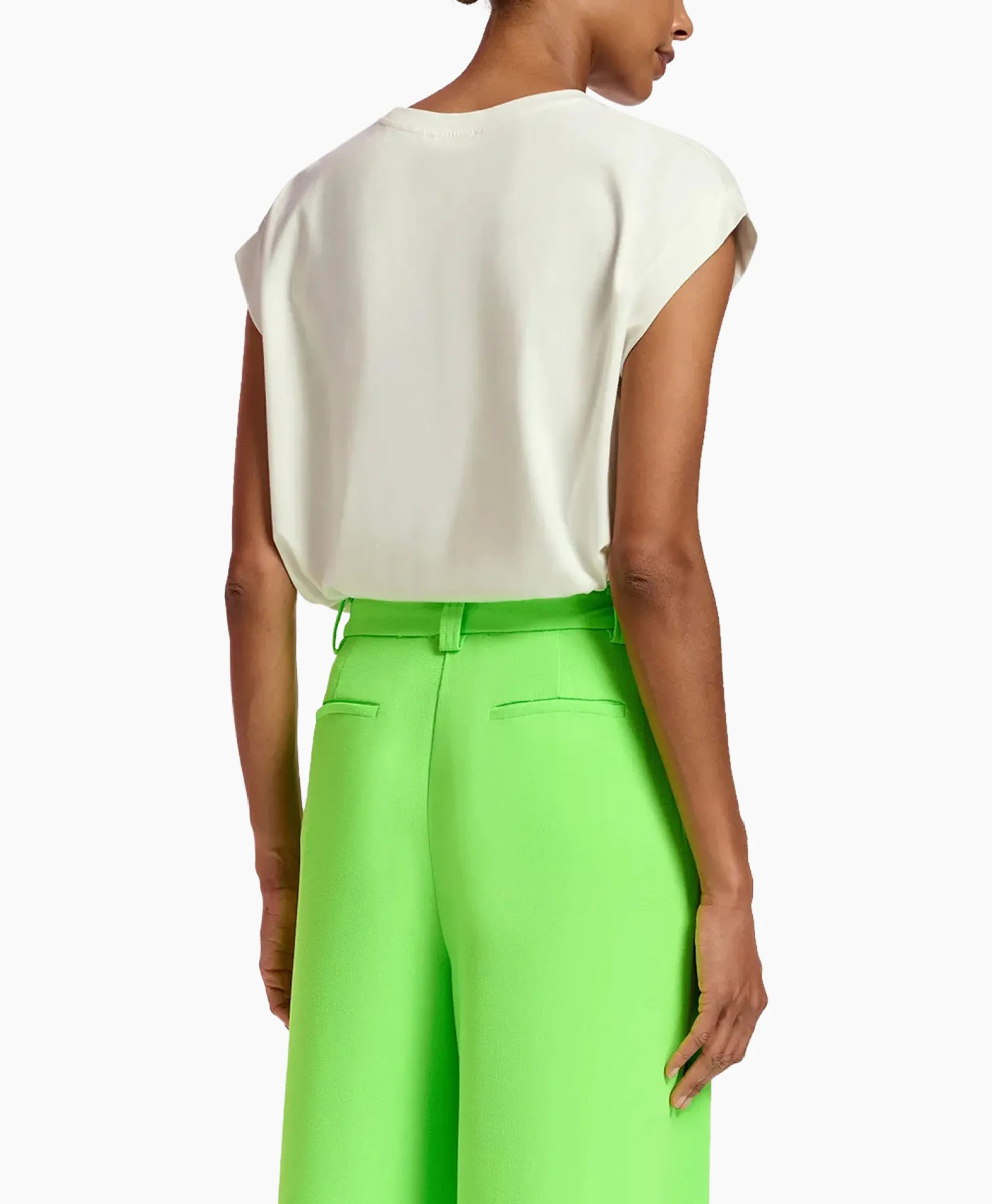 Essentiel Antwerp T-Shirt Korte Mouw Faustina Off White