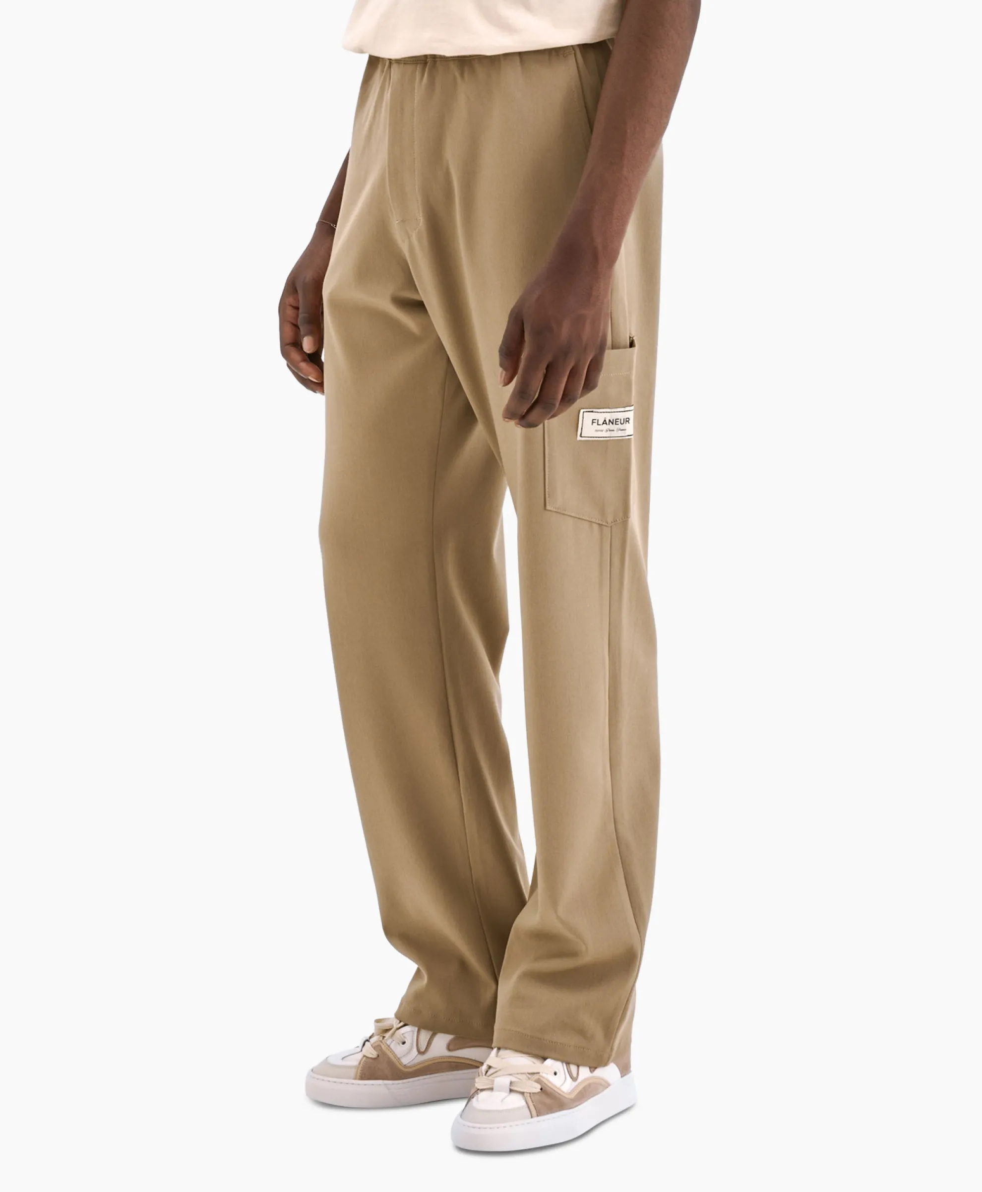 Flaneur Broek Atelier Tailored Trousers Beige