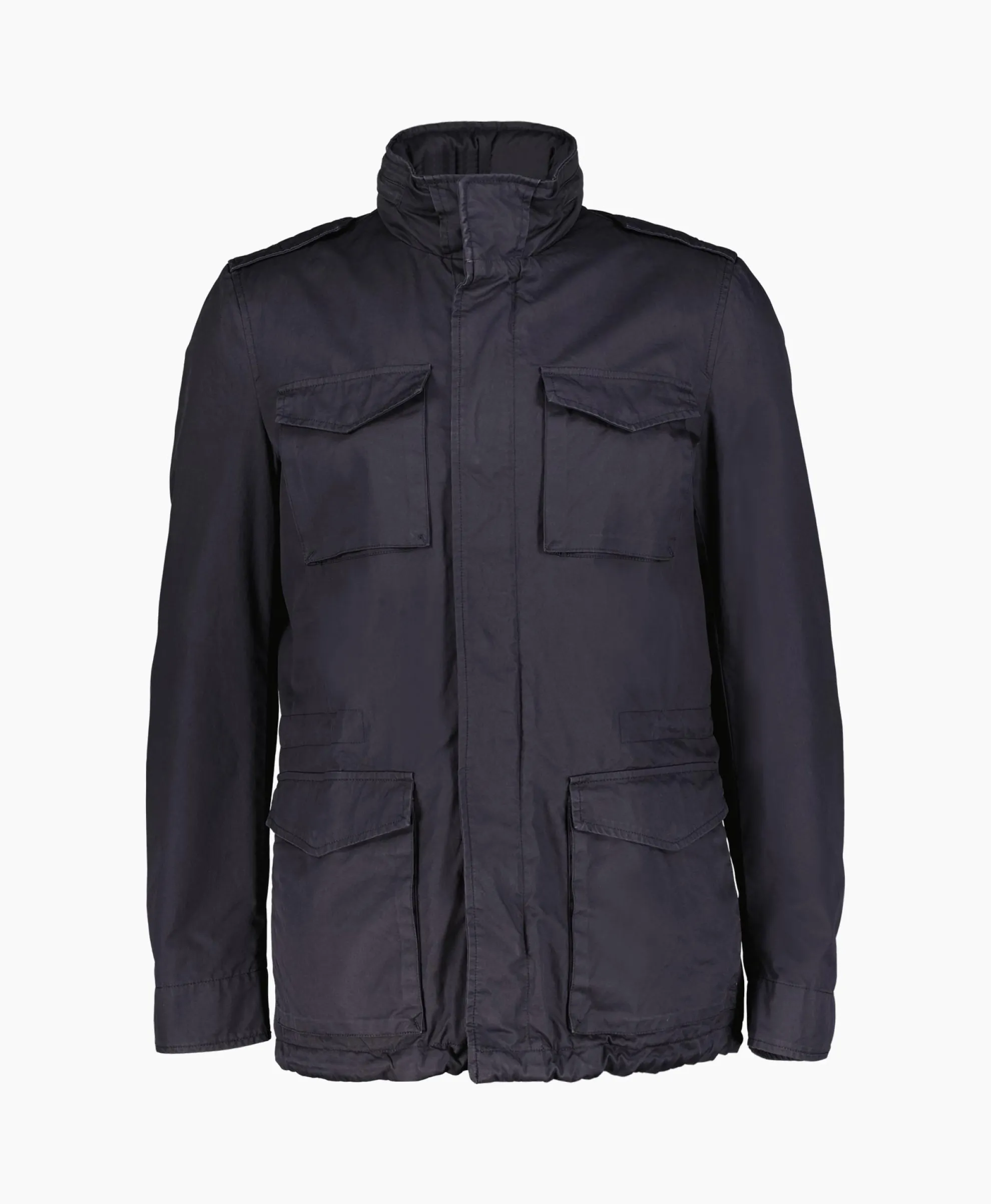 Herno Jack Field Capo Lavato Blauw