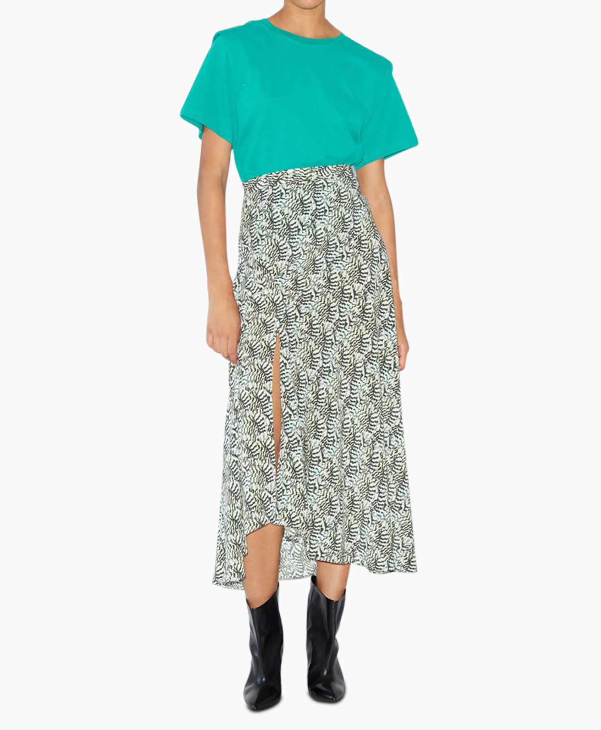 Isabel Marant Maxi Rok Sakura-Ga Ecru