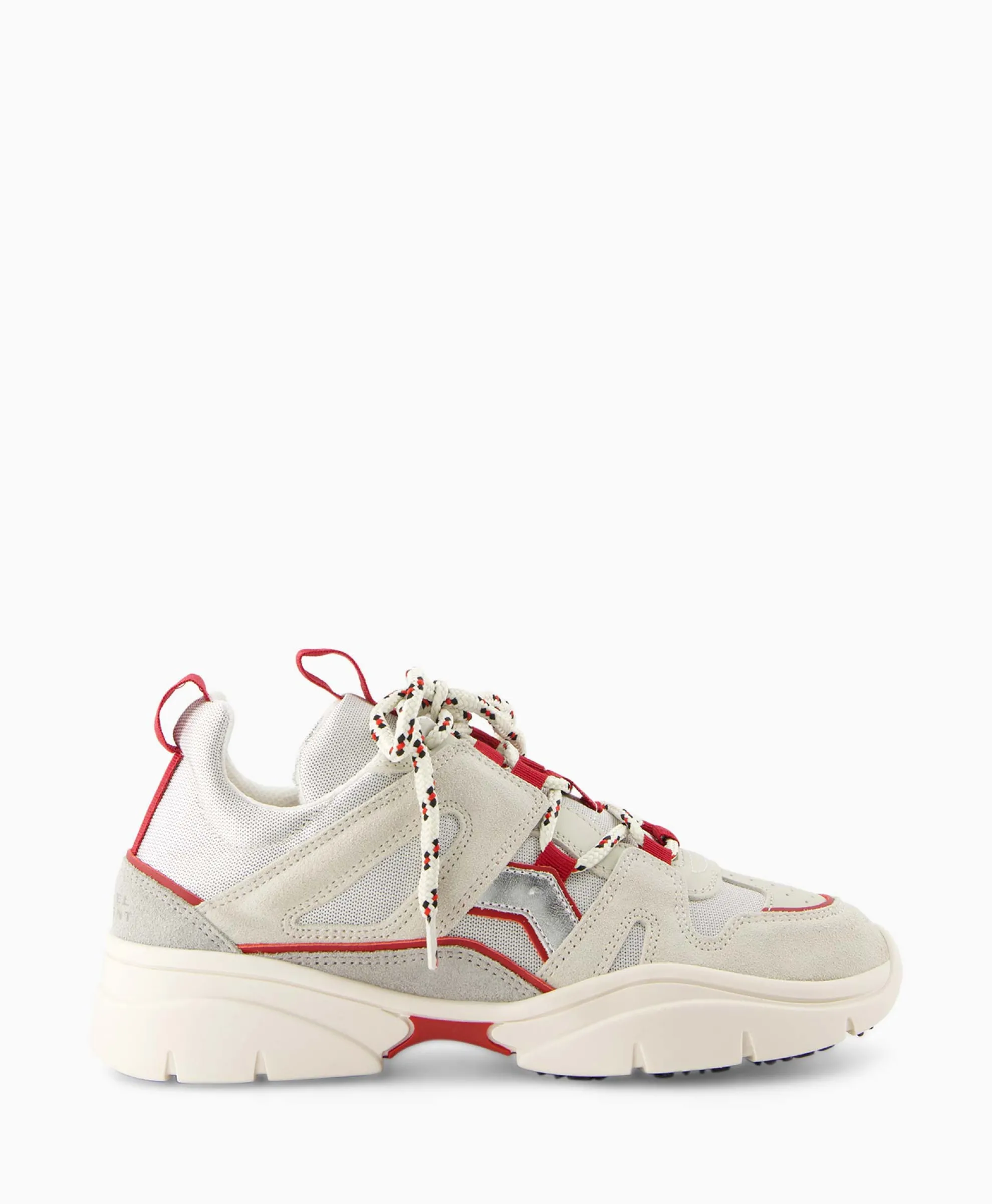 Isabel Marant Sneaker Kindsay-Ga Zilver