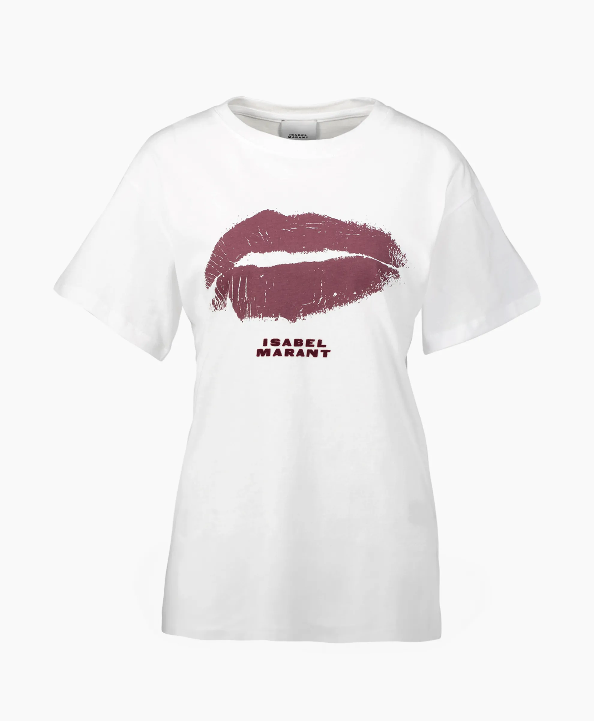 Isabel Marant T-Shirt Korte Mouw Yates-Ga Wit