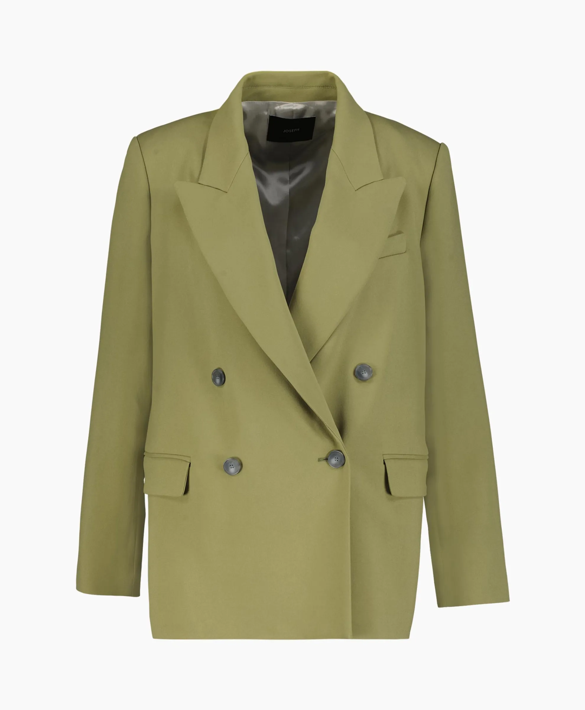 Joseph Blazer Jaden Jkt Comfort Cady Olijf