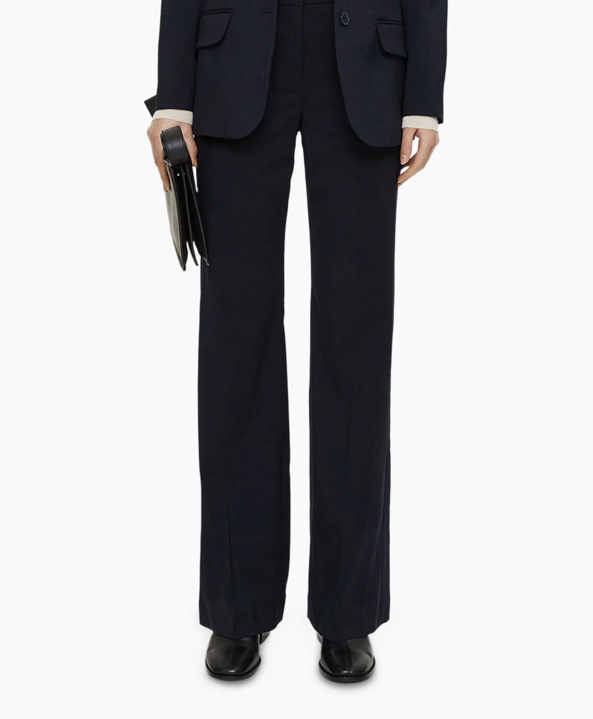 Joseph Pantalon Morissey Tailor Wool Donker Blauw