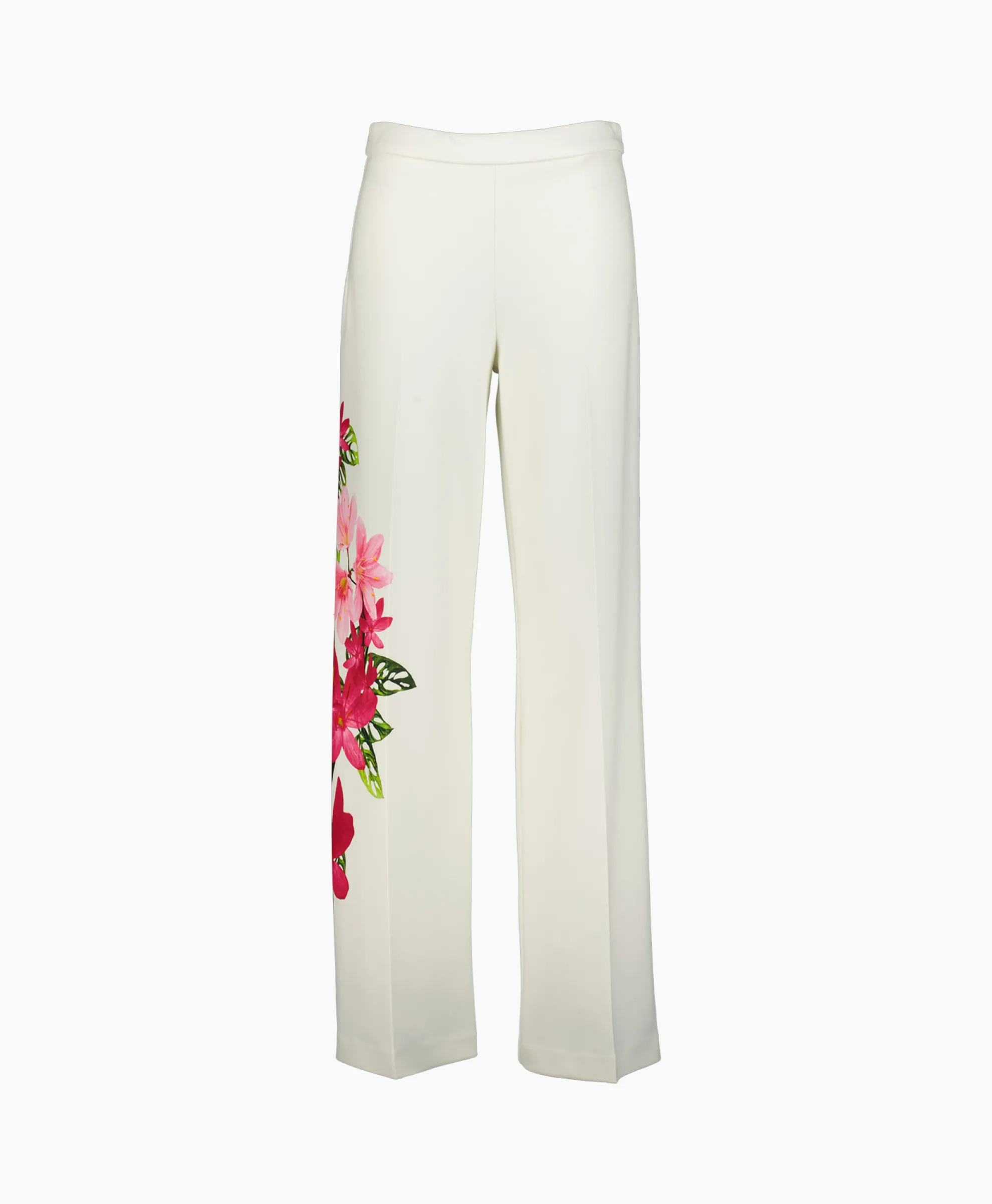 Joseph Ribkoff Pantalon Wijde Pijpen Off White