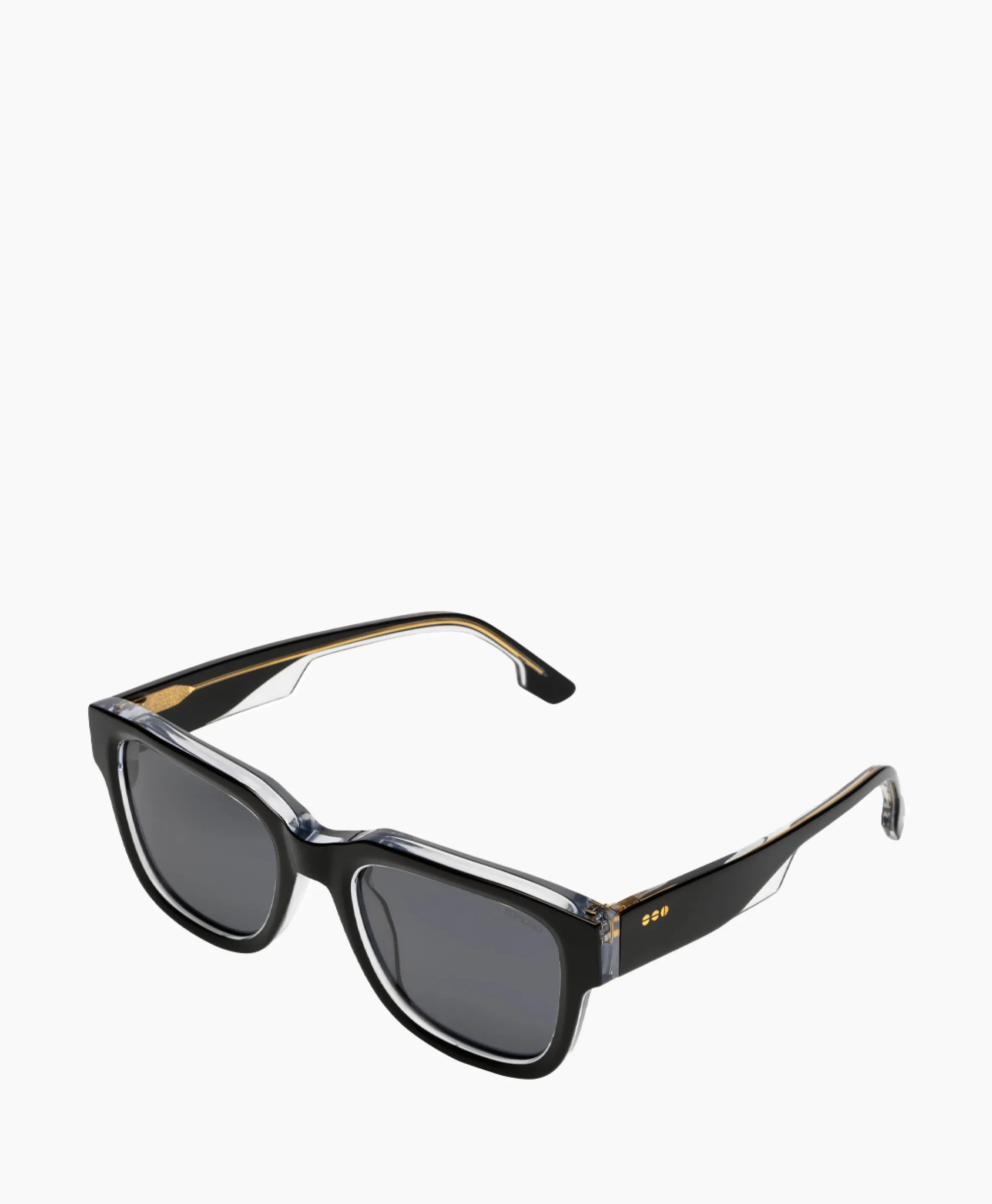 Komono Zonnebril Danny Black Clear Zwart