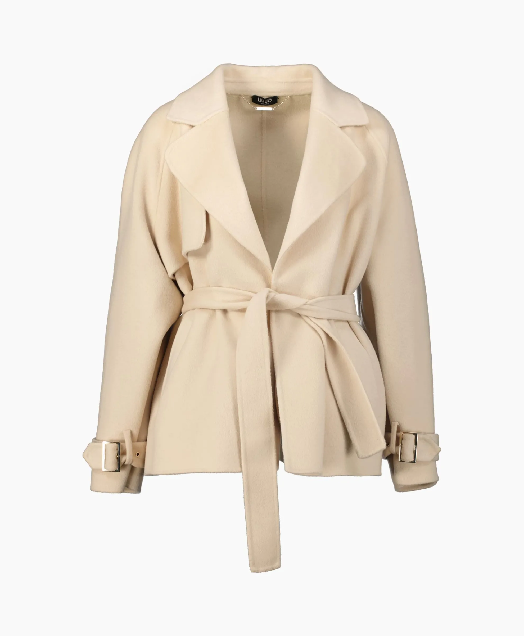Liu Jo Blazer Trench Cropped Zand