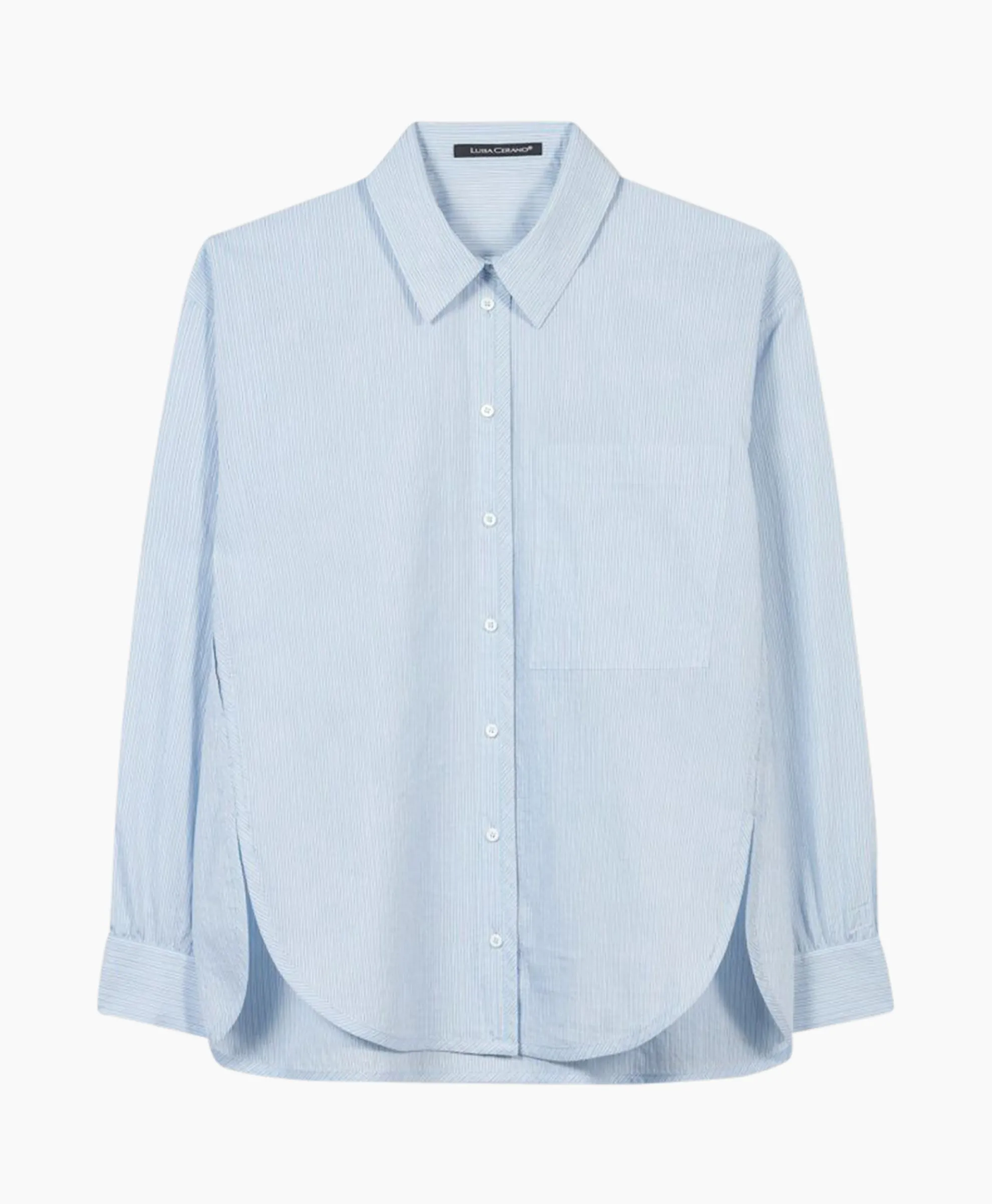 Luisa Cerano Blouse 298442/3600-0 Blauw Dessin