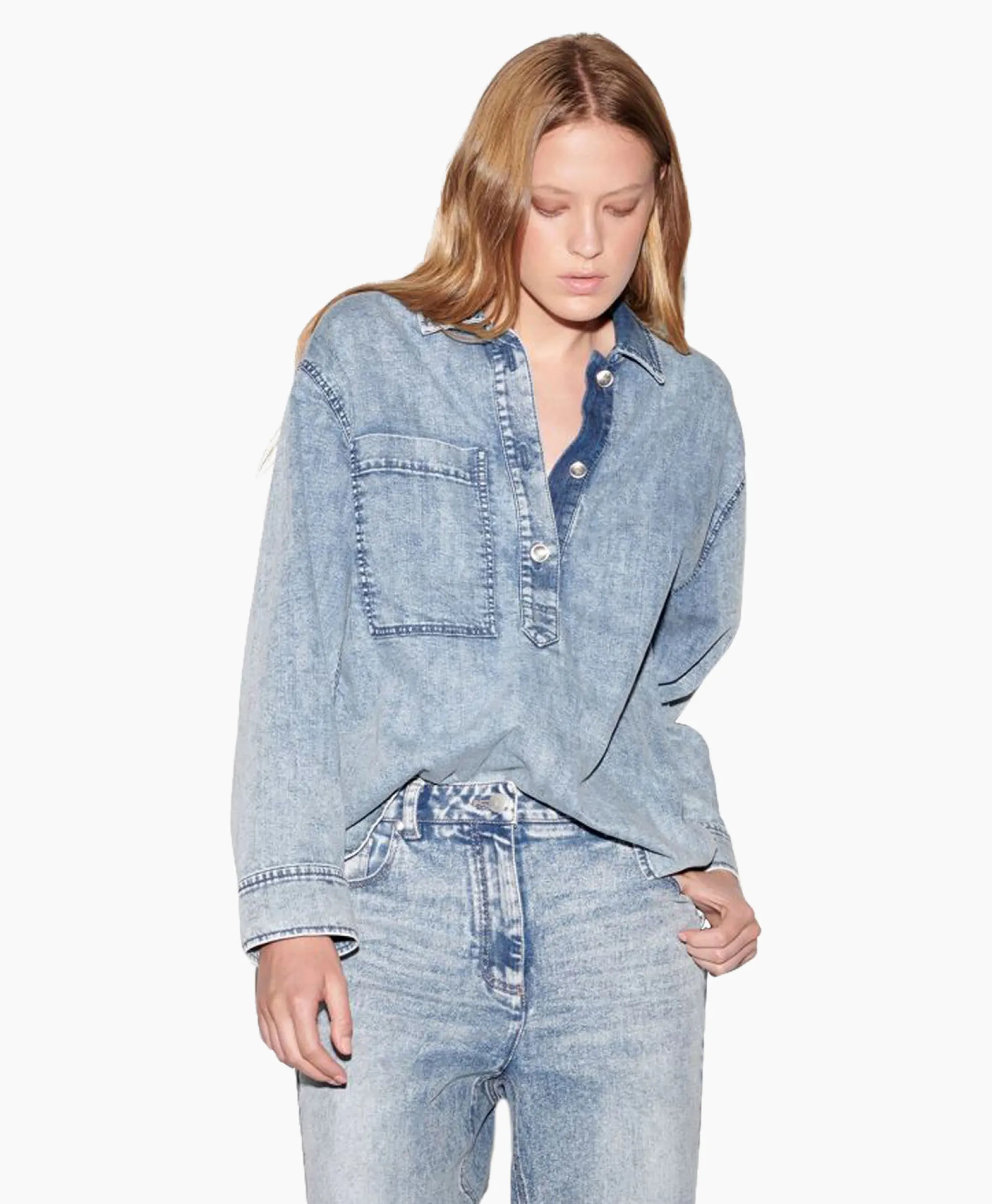 Luisa Cerano Blouse 298424/3474-0 Blauw