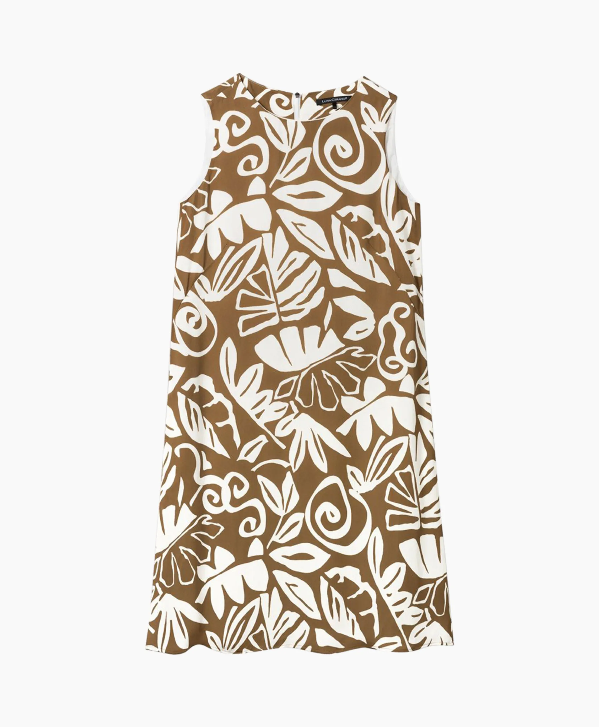 Luisa Cerano Mini Jurk 798496/3630-0 Bruin