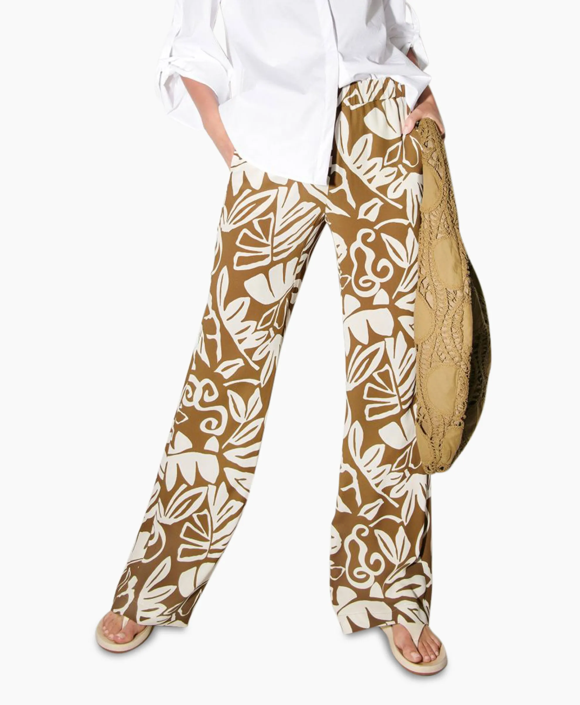 Luisa Cerano Pantalon 698658/3630-0 Bruin