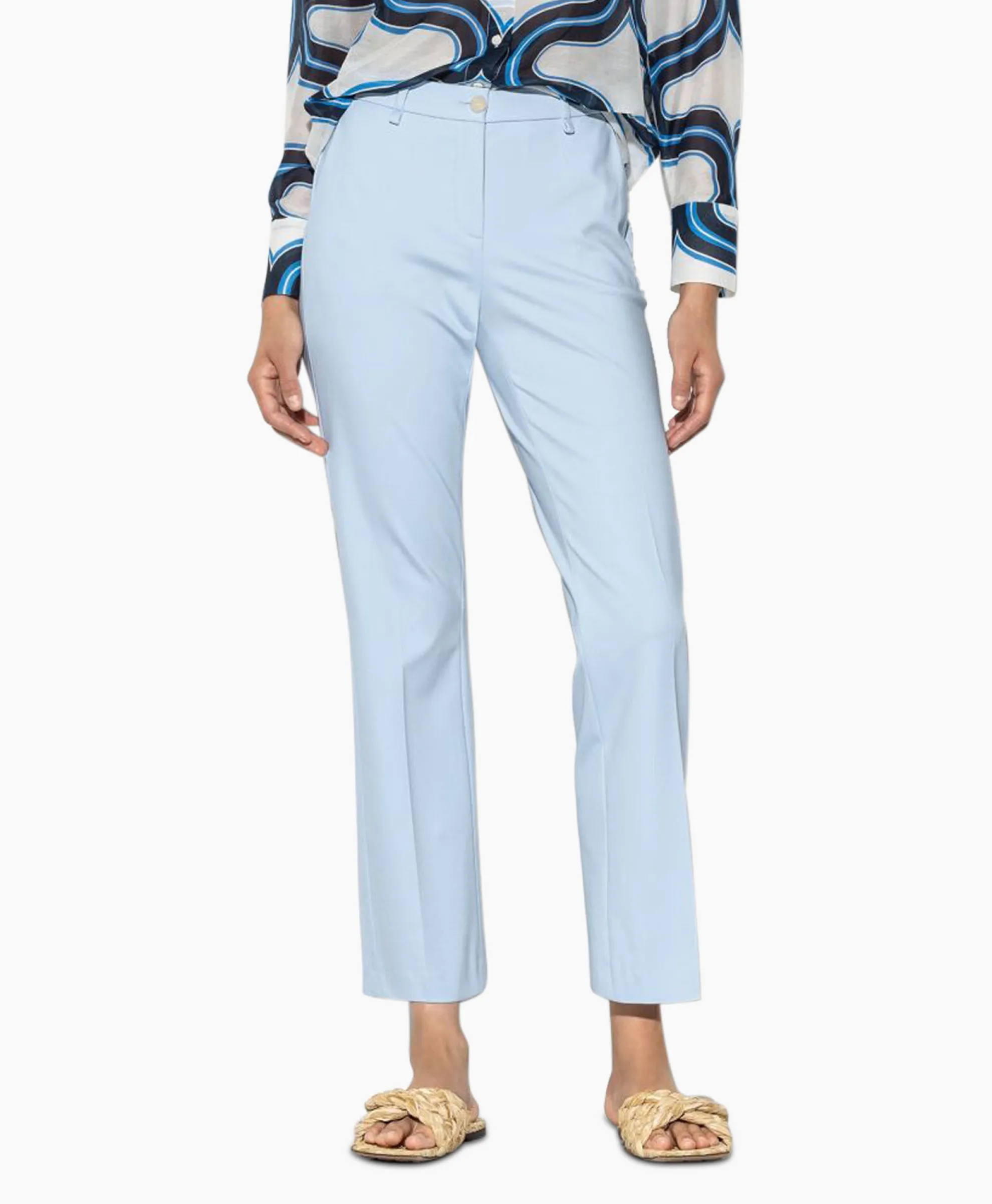 Luisa Cerano Pantalon 698644/3289-0 Licht Blauw
