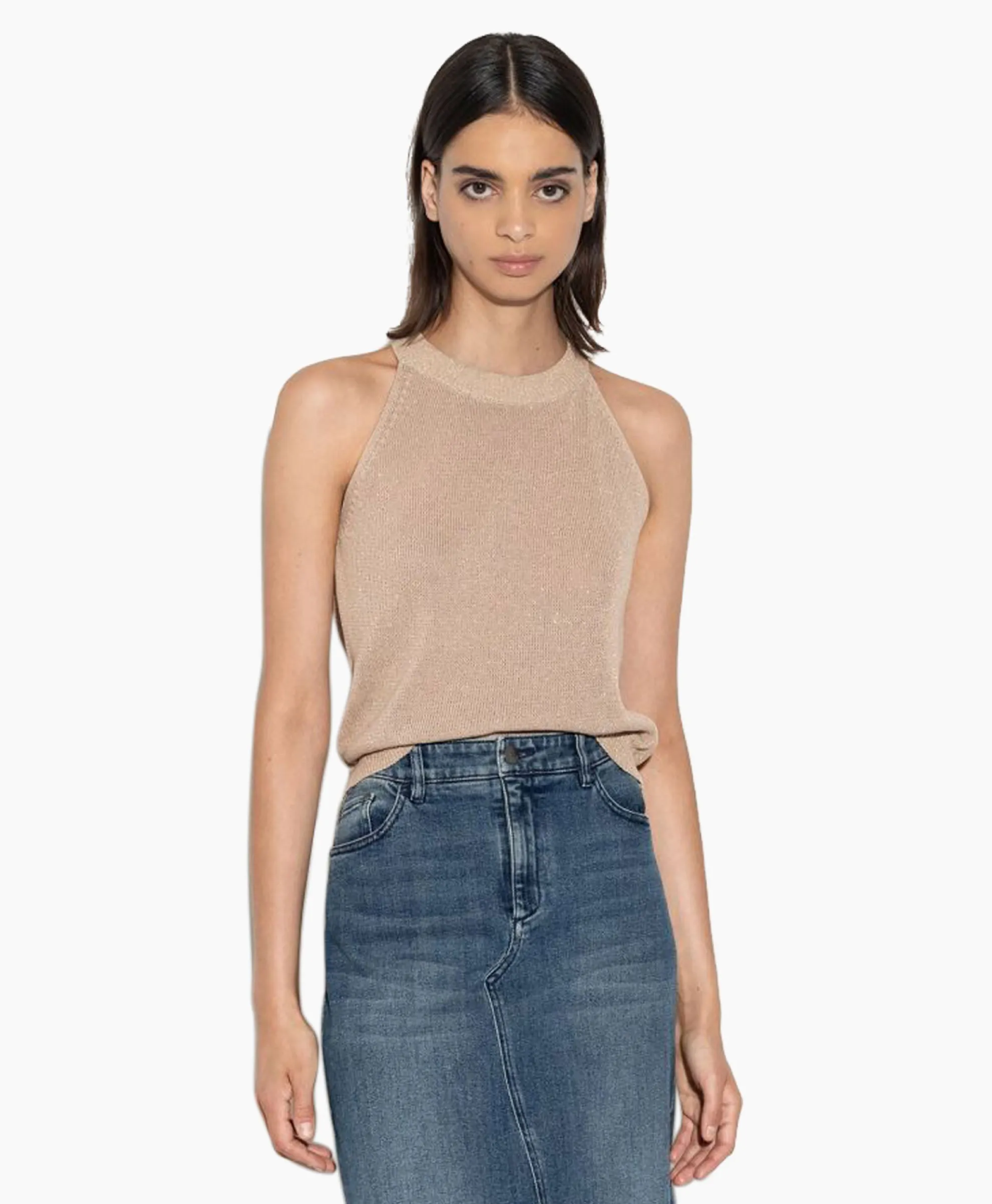 Luisa Cerano Top 198398/5335-0 Beige