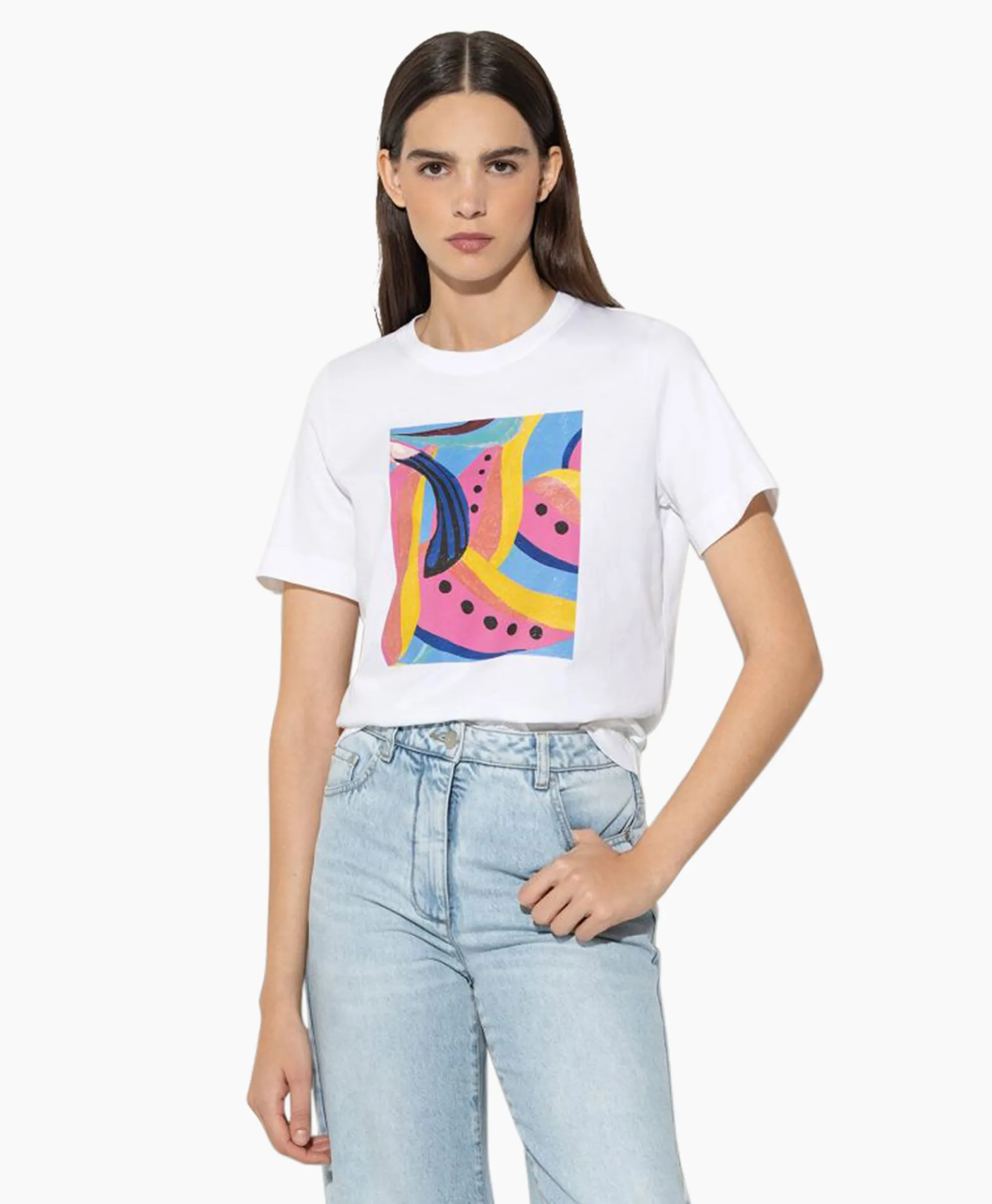 Luisa Cerano T-Shirt 398157/7799-0 Wit