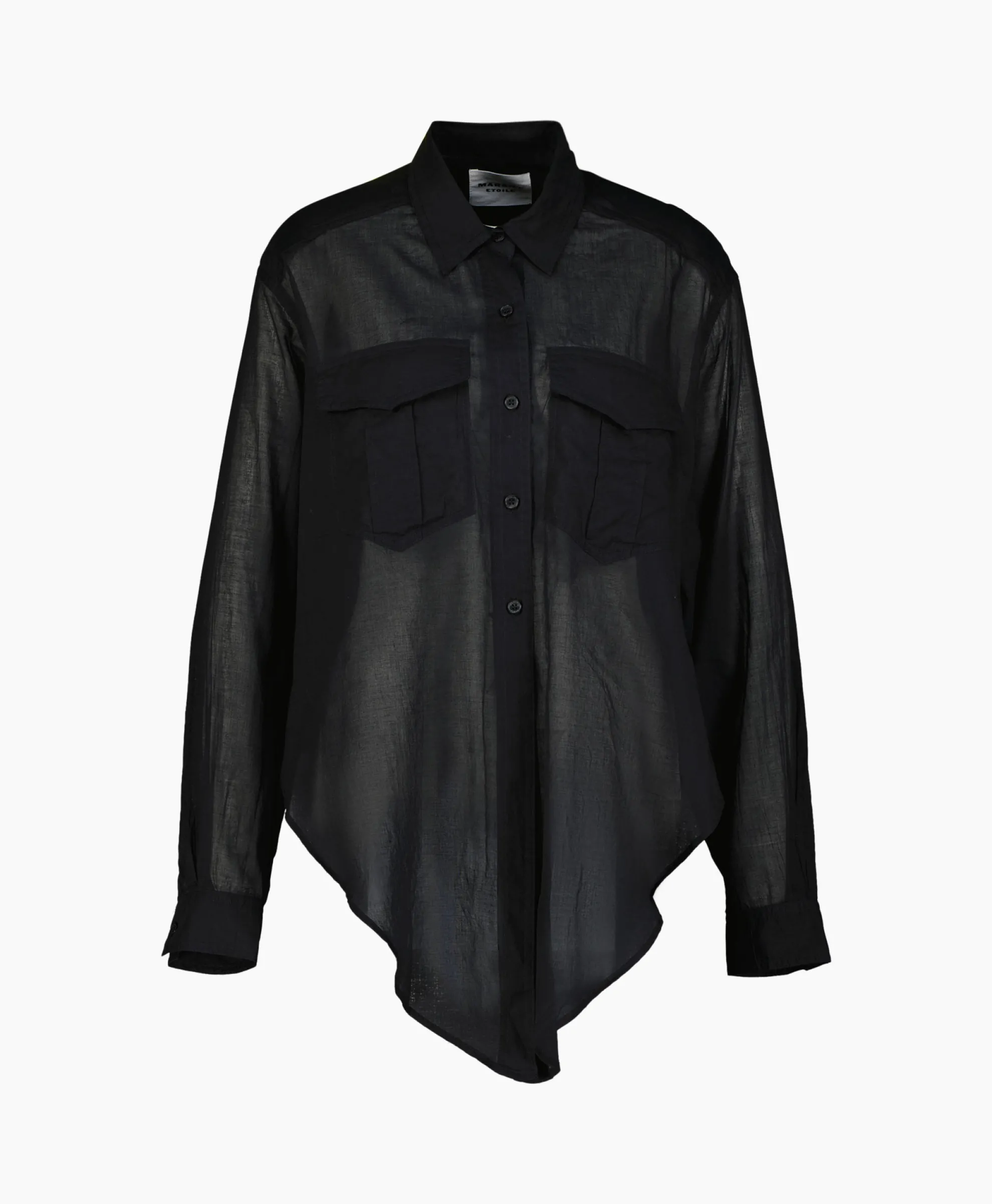Marant Etoile Blouse Nath-Gb Zwart