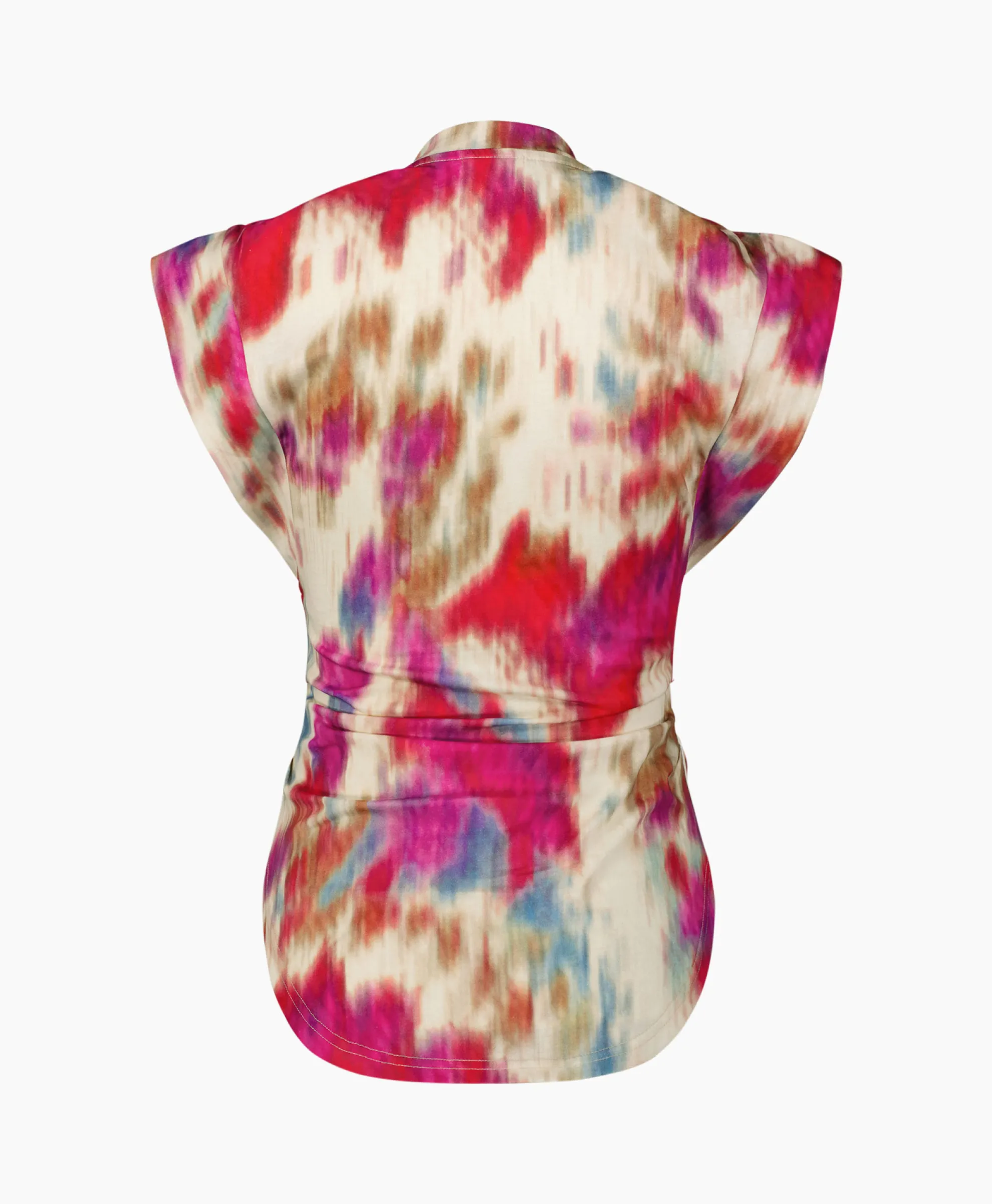 Marant Etoile T-Shirt Korte Mouw Zilen-Gb Beige