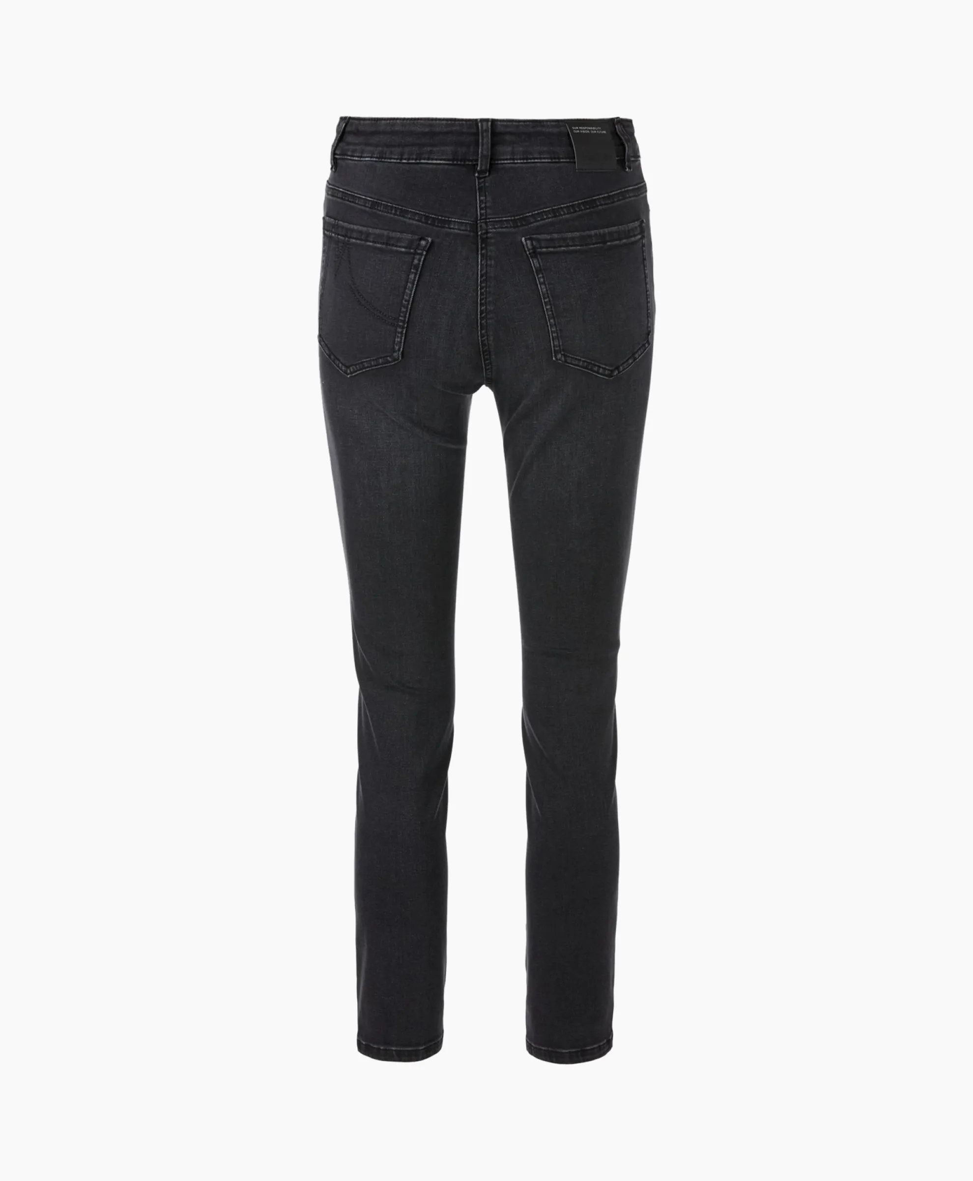 Marc Cain Pants Jeans +P 82.01 D14 Donker Grijs